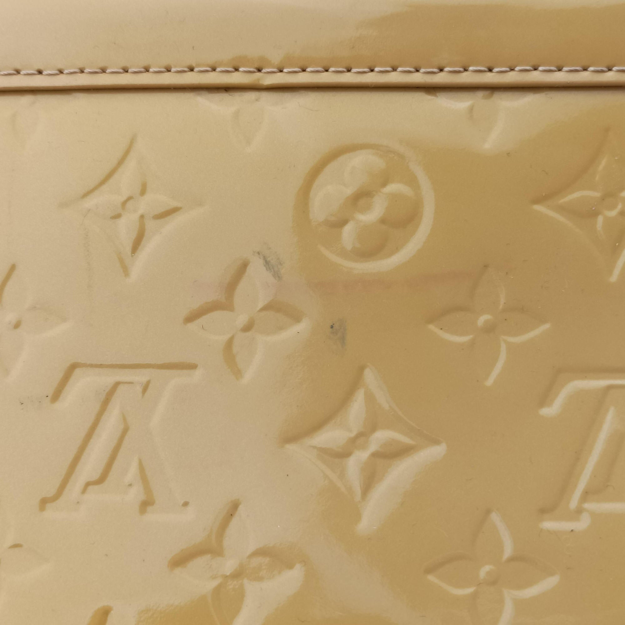 Pre-owned Louis Vuitton ALMA PM CITRINE Vernis M90101 handbag | stylenewstar