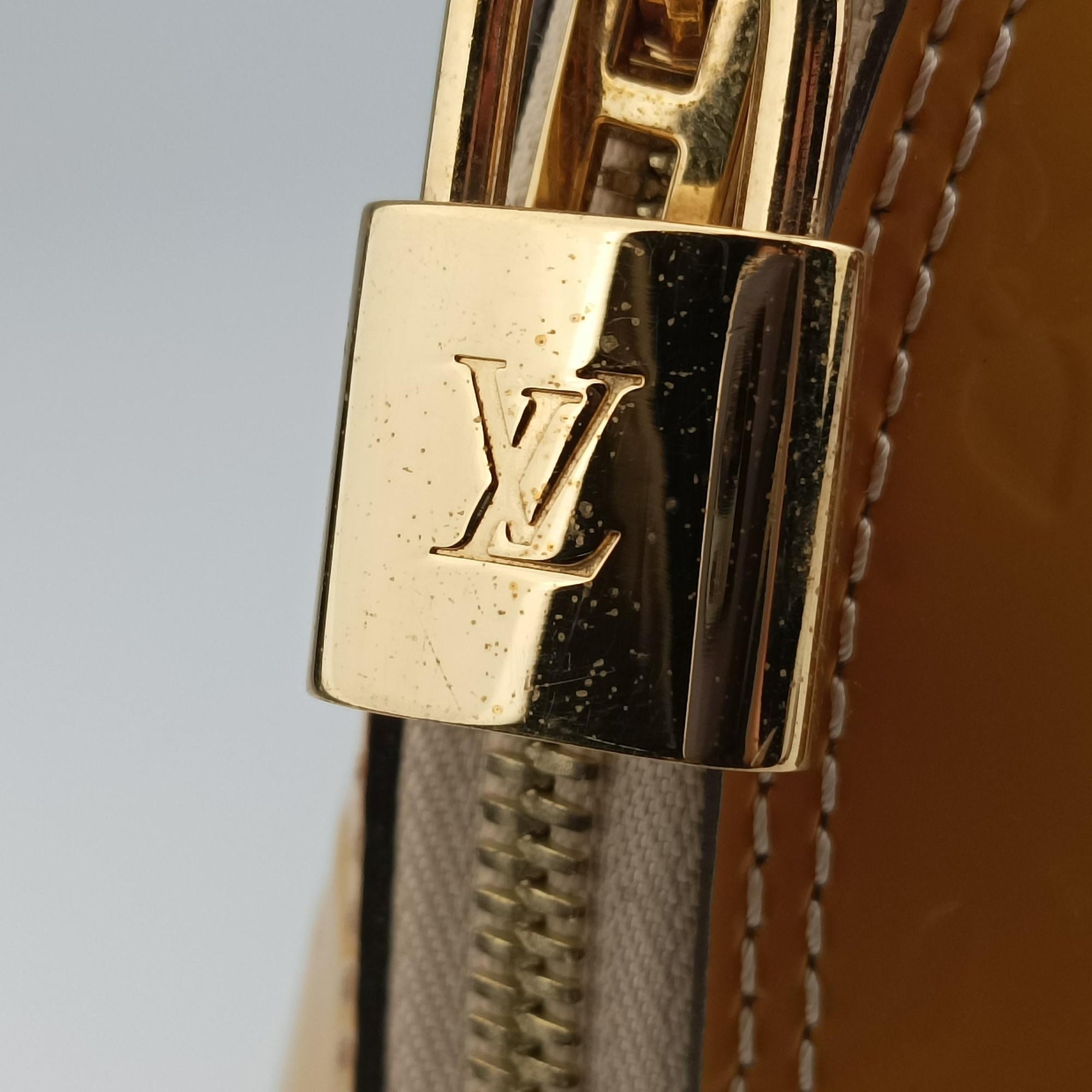 Pre-owned Louis Vuitton ALMA PM CITRINE Vernis M90101 handbag | stylenewstar
