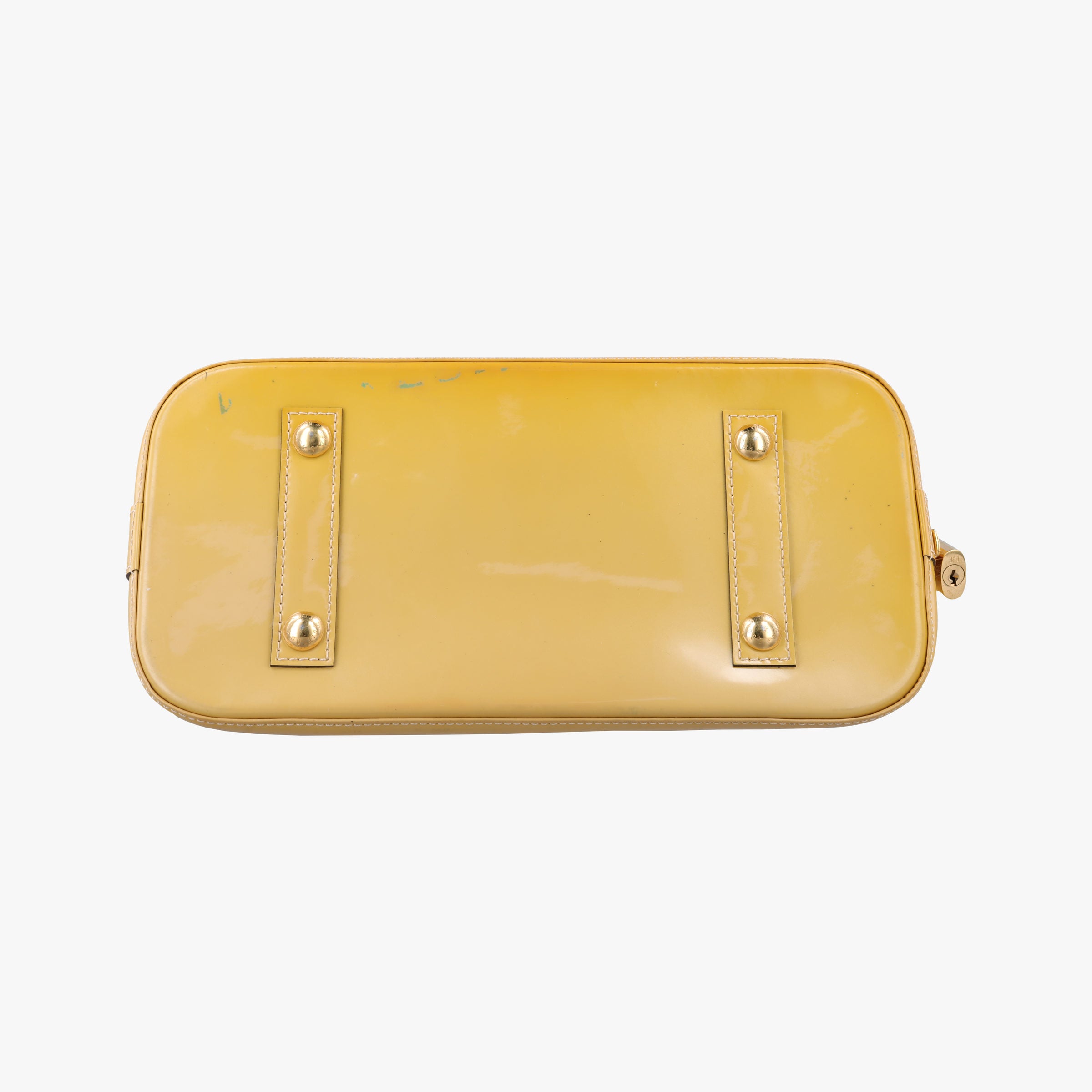 Pre-owned Louis Vuitton ALMA PM CITRINE Vernis M90101 handbag | stylenewstar