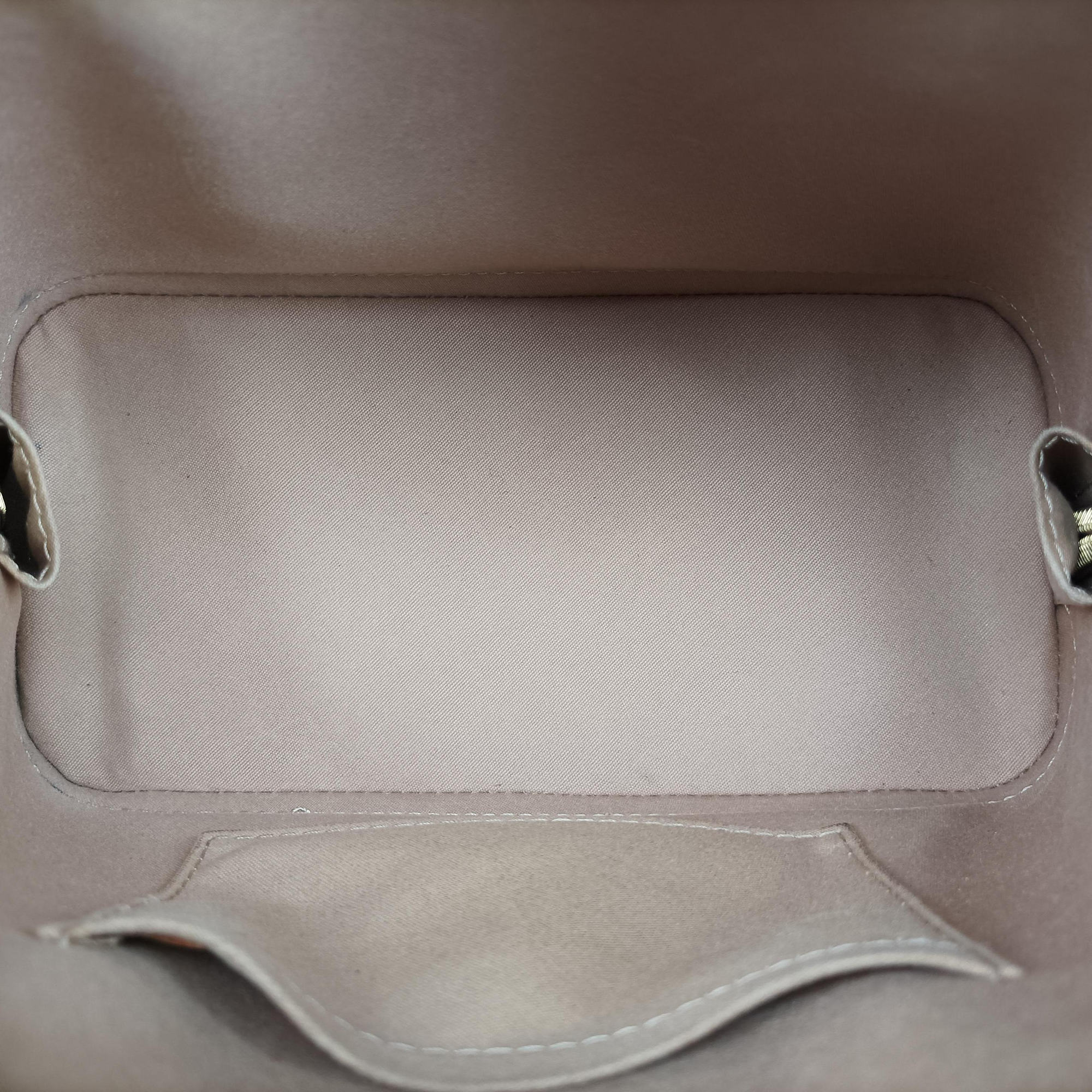 Pre-owned Louis Vuitton Alma BB Rose Velours Vernis M91585 shoulderbag | stylenewstar