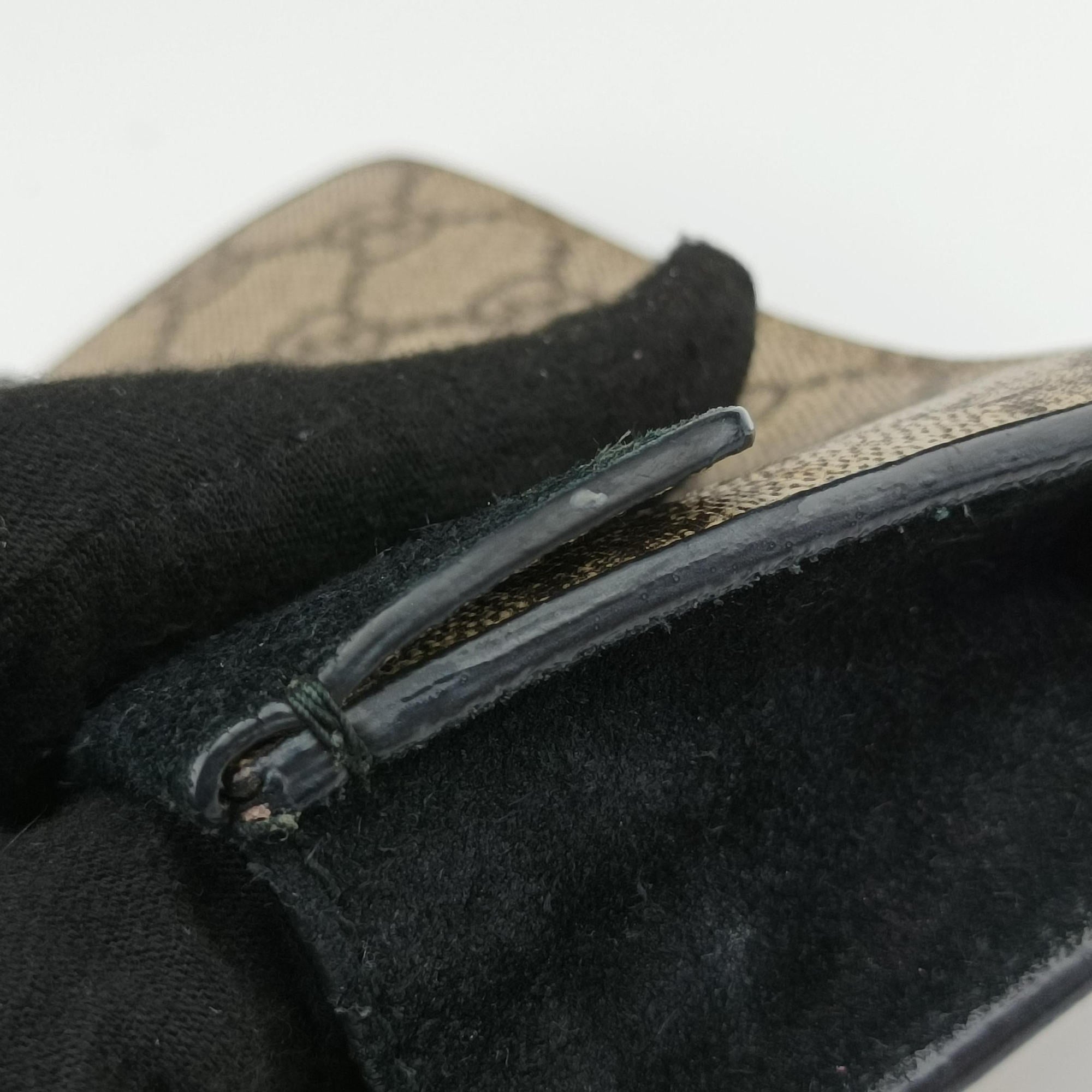 Secondhand Gucci Dionysus beige×black PVC coated canvas×suede 476432 shoulderbag | stylenewstar