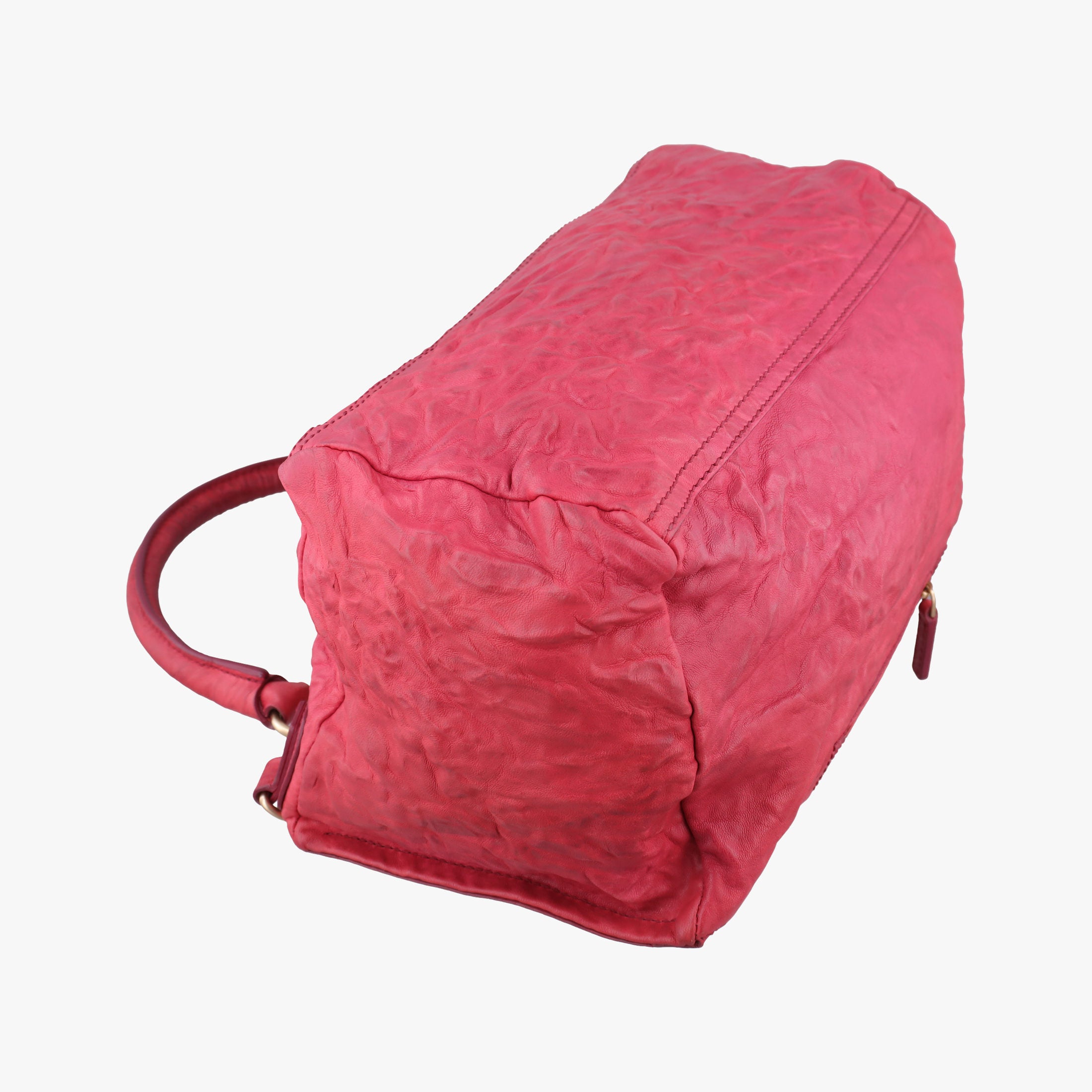 Pre-owned Givenchy Pandora Red Leather  shoulderbag | stylenewstar