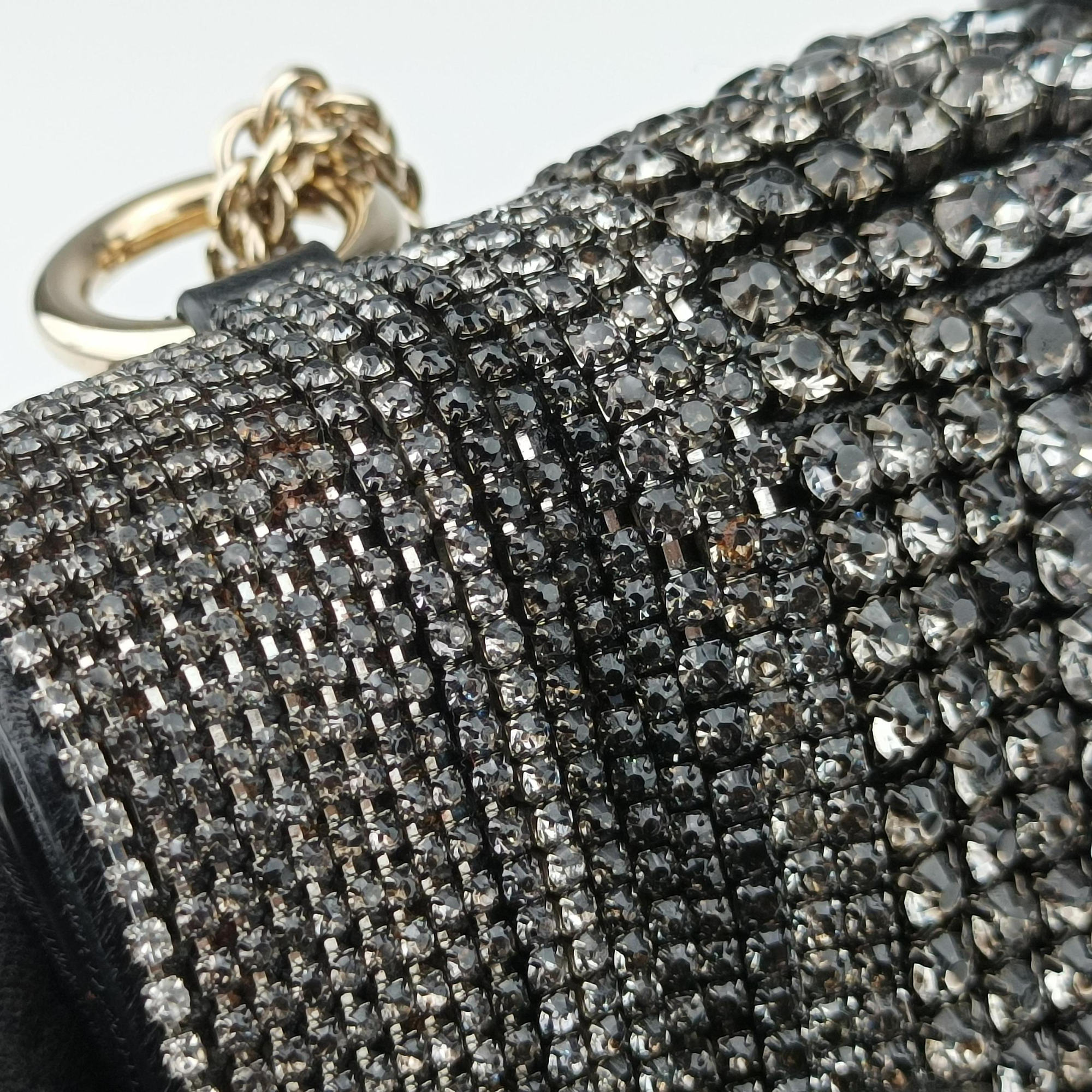 Pre-owned Valentino Rockstud Glam Lock Black Leather  shoulderbag | stylenewstar