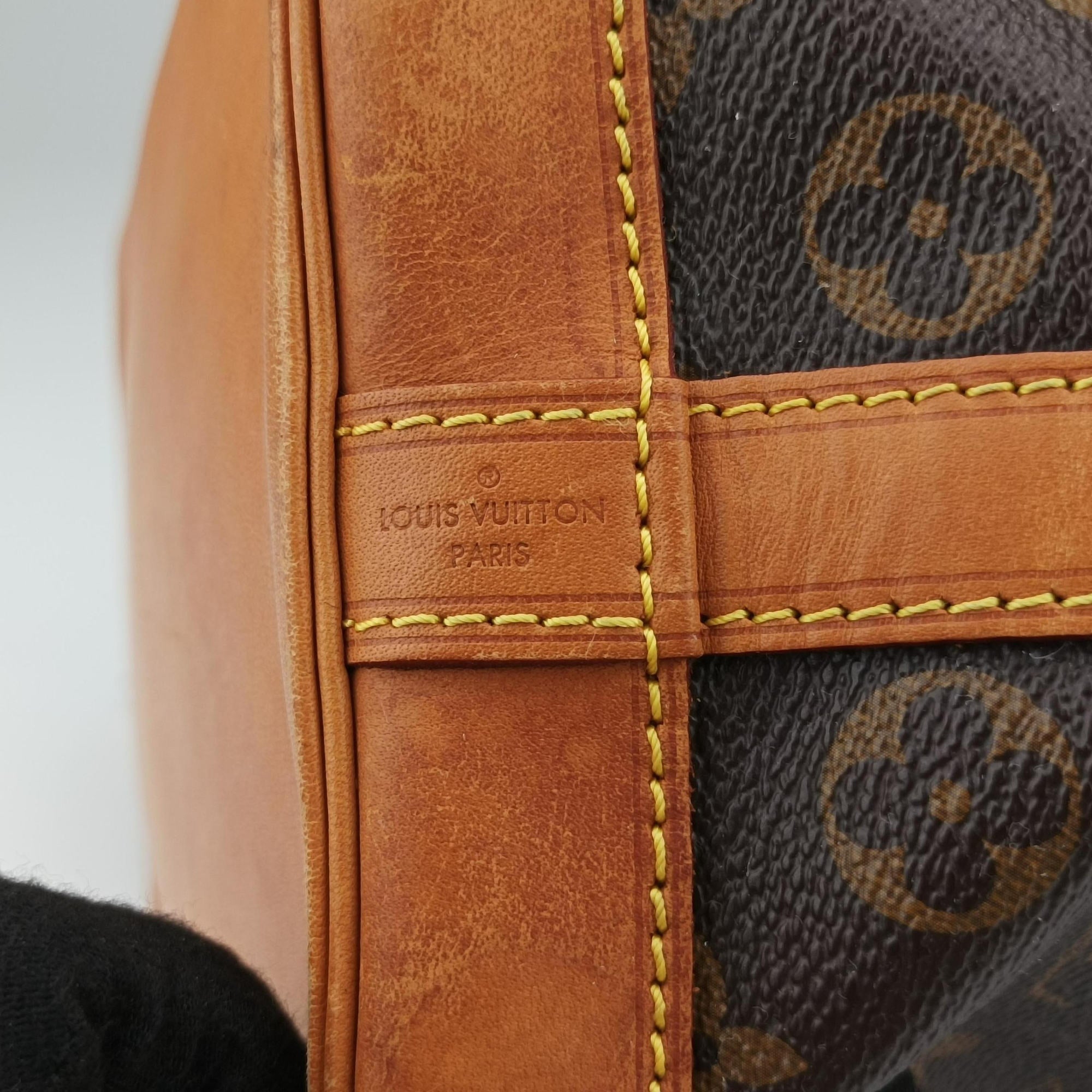 Pre-owned Louis Vuitton Noe BB Brown Monogram Canvas M40817 shoulderbag | stylenewstar