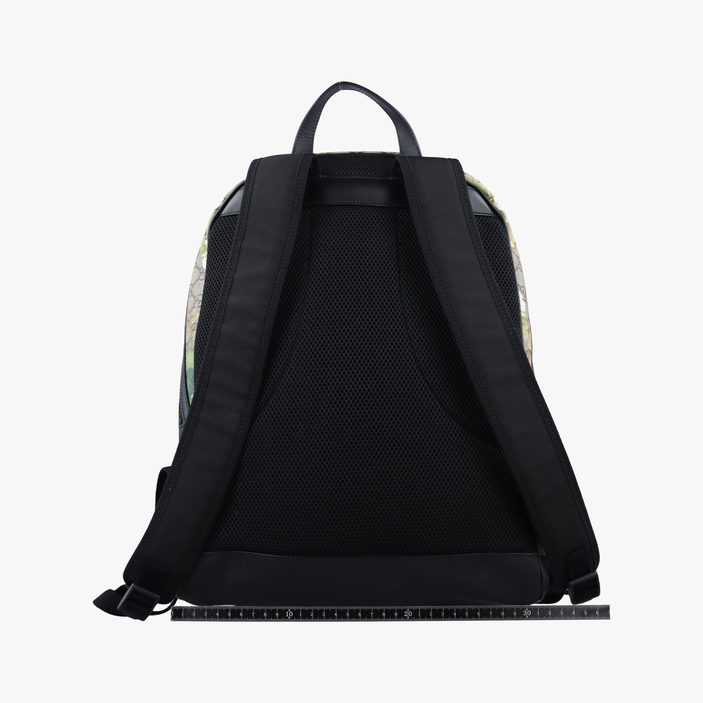Pre-owned Gucci GG Blooms Beige×Multi PVC coated canvas×Leather 406370 backpack/rucksack | stylenewstar