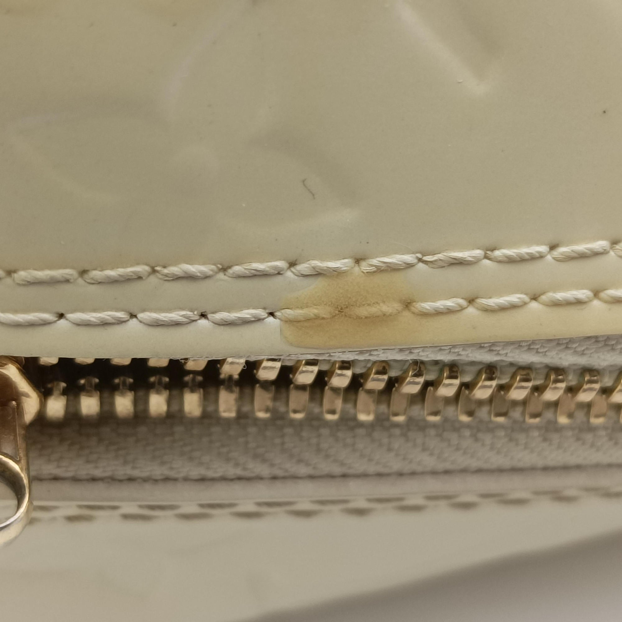 Pre-owned Louis Vuitton ALMA PM CITRINE Vernis M90101 handbag | stylenewstar