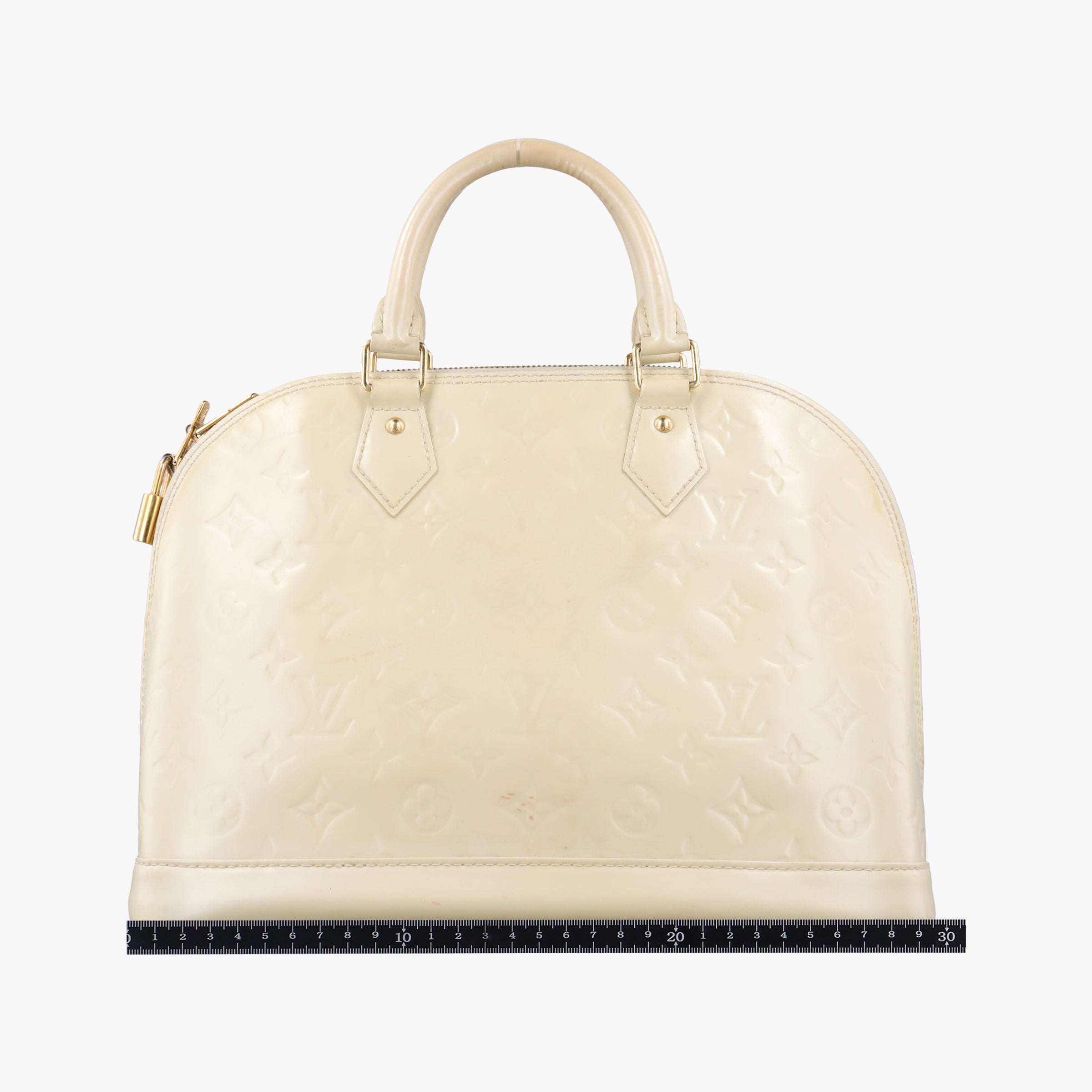 Pre-owned Louis Vuitton ALMA PM CITRINE Vernis M90101 handbag | stylenewstar