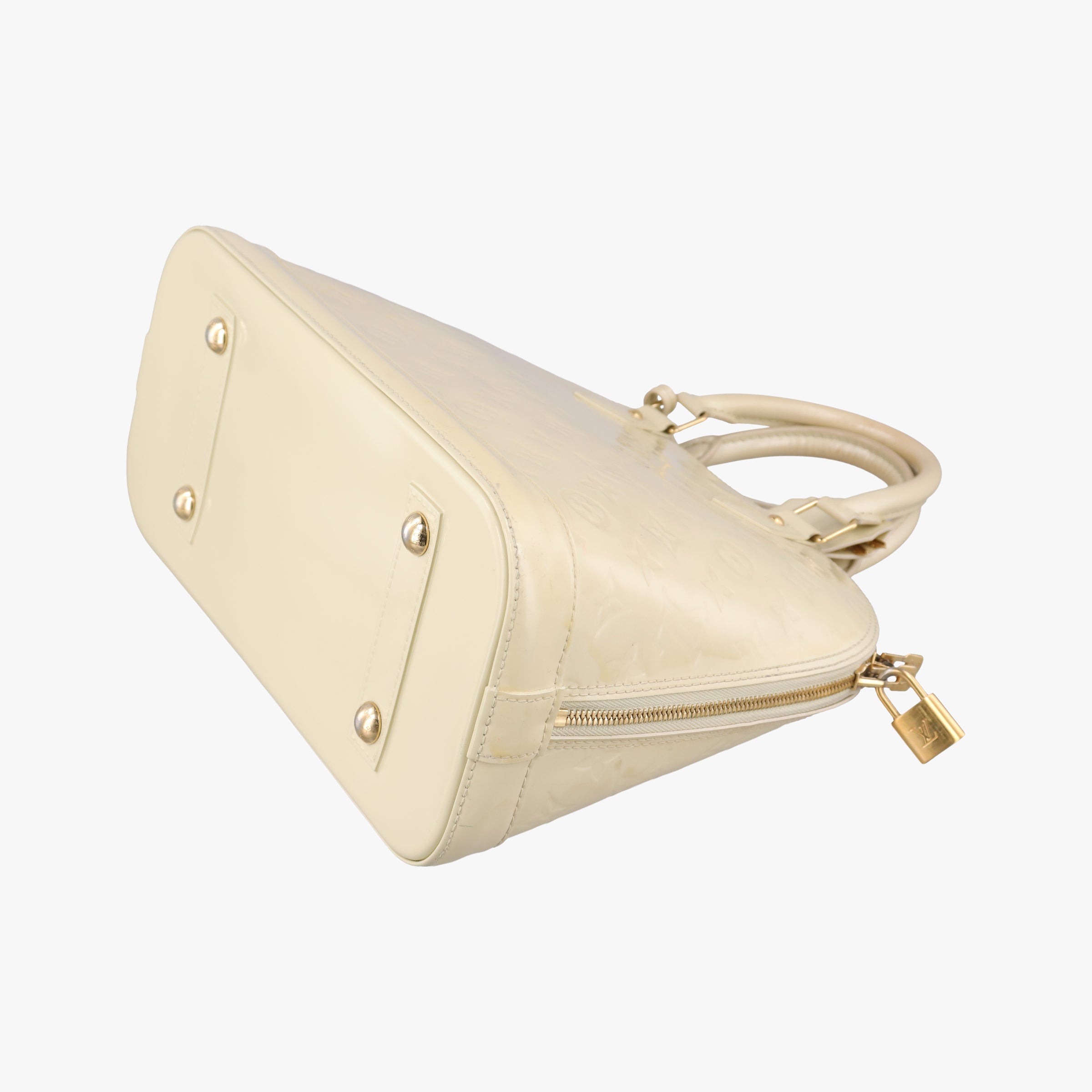 Pre-owned Louis Vuitton ALMA PM CITRINE Vernis M90101 handbag | stylenewstar