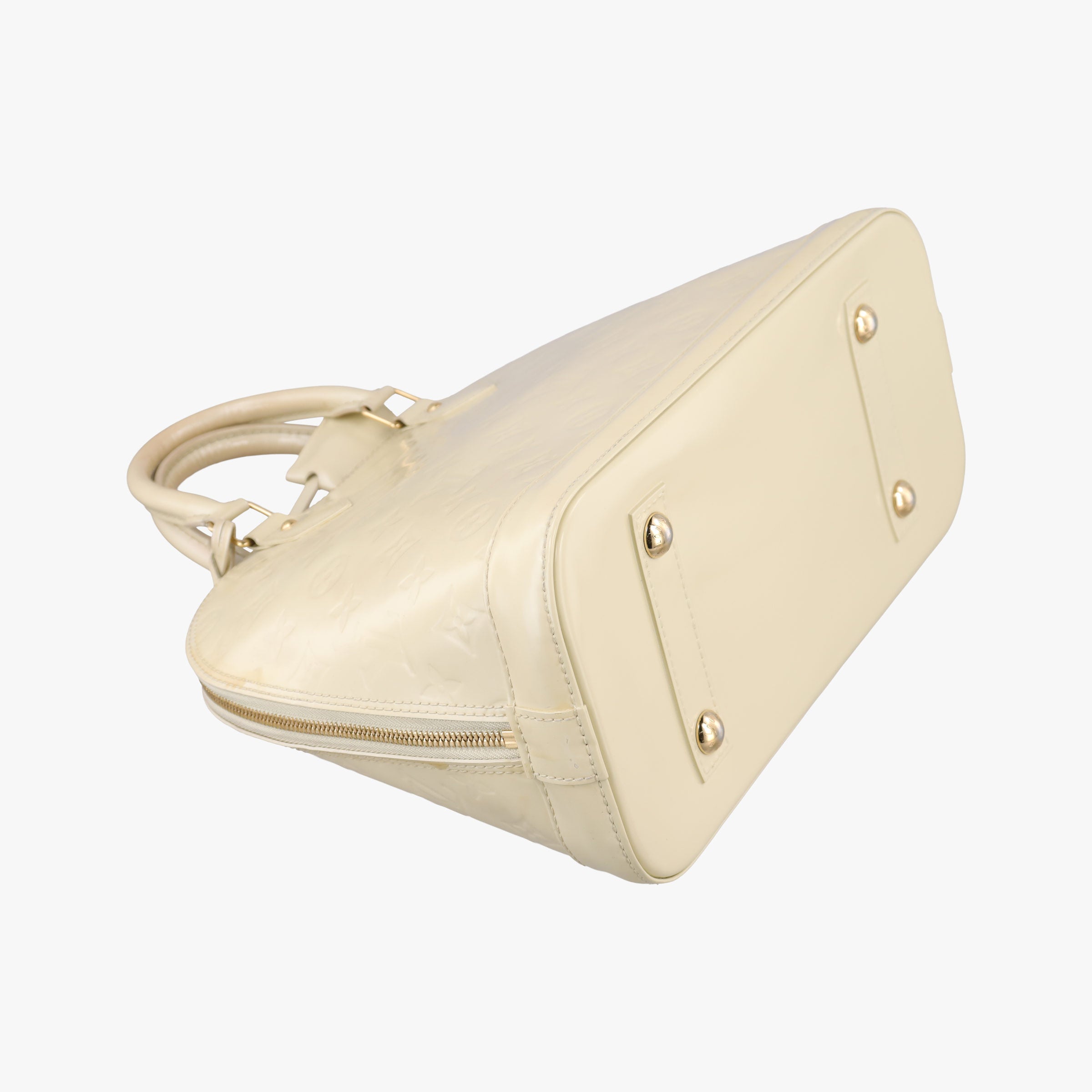 Pre-owned Louis Vuitton ALMA PM CITRINE Vernis M90101 handbag | stylenewstar