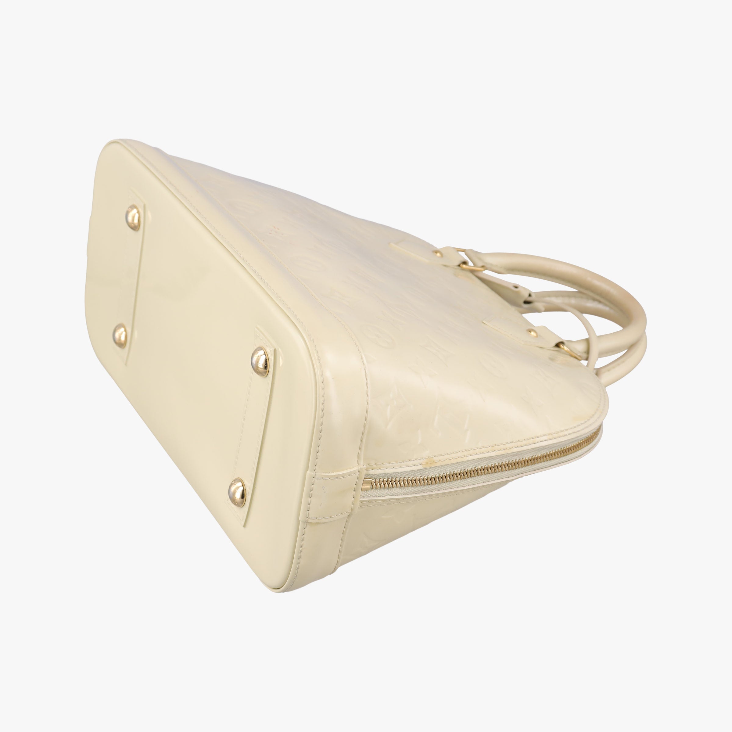 Pre-owned Louis Vuitton ALMA PM CITRINE Vernis M90101 handbag | stylenewstar