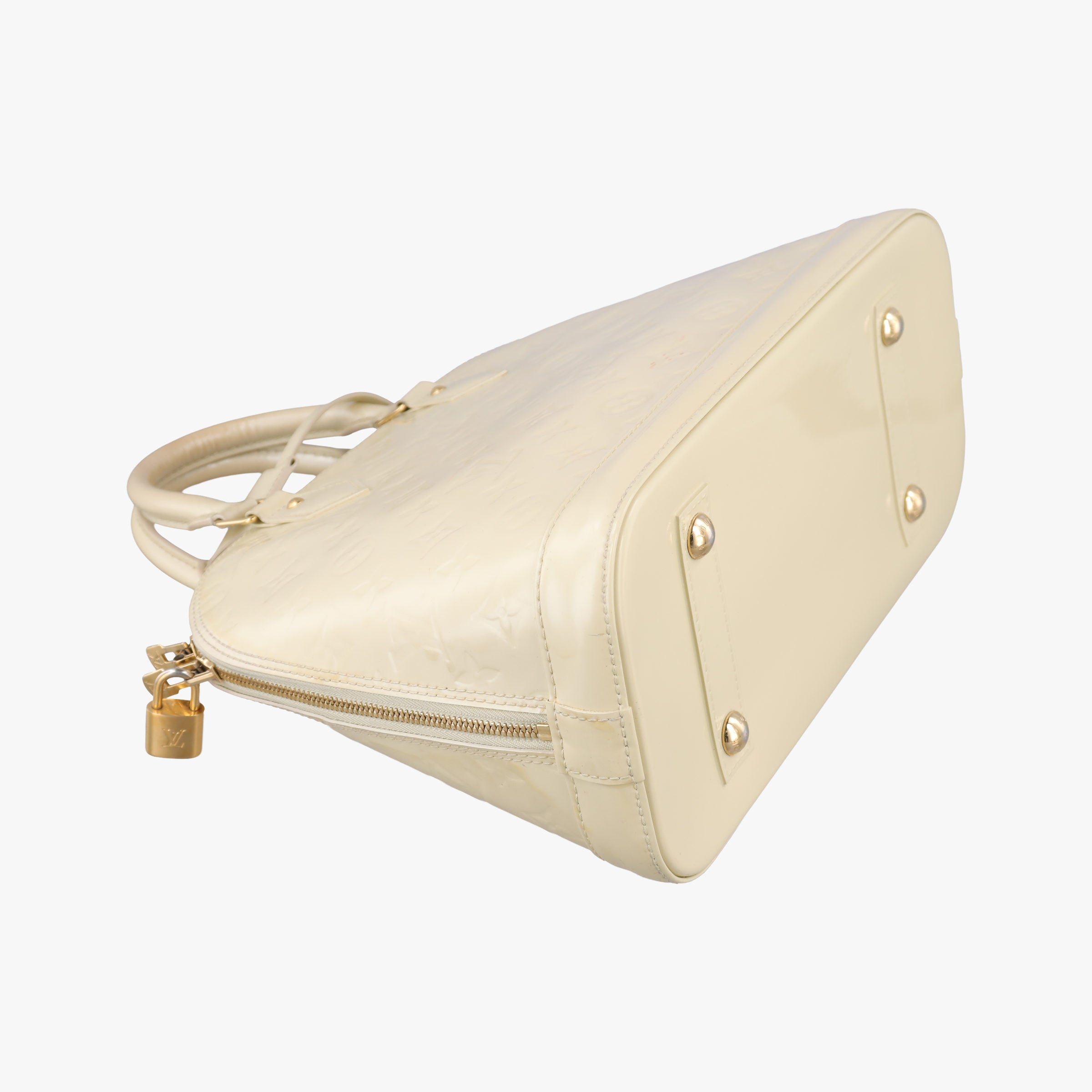 Pre-owned Louis Vuitton ALMA PM CITRINE Vernis M90101 handbag | stylenewstar