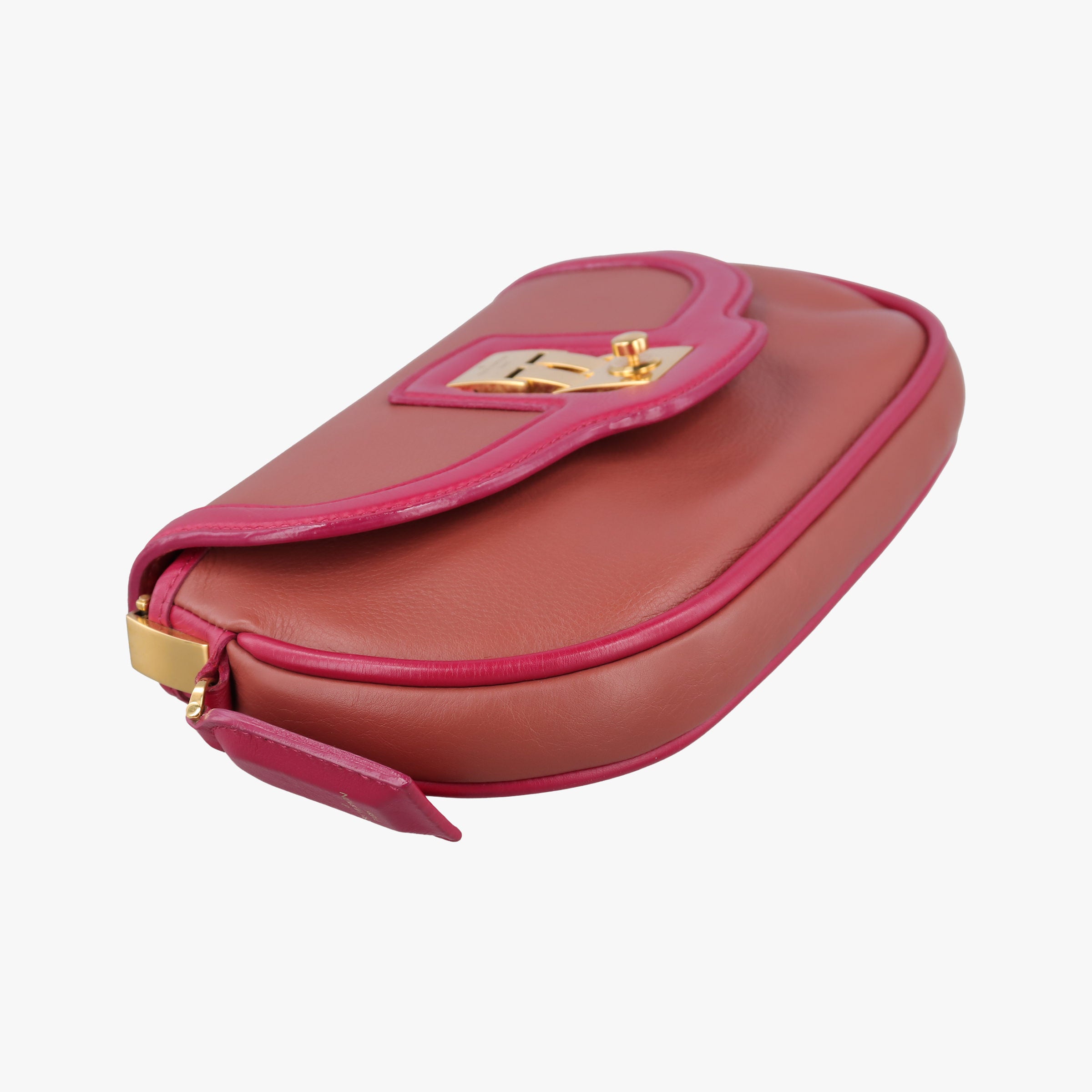 Pre-owned Louis Vuitton Art Deco Baguette Terre Calfskin Leather  shoulderbag | stylenewstar