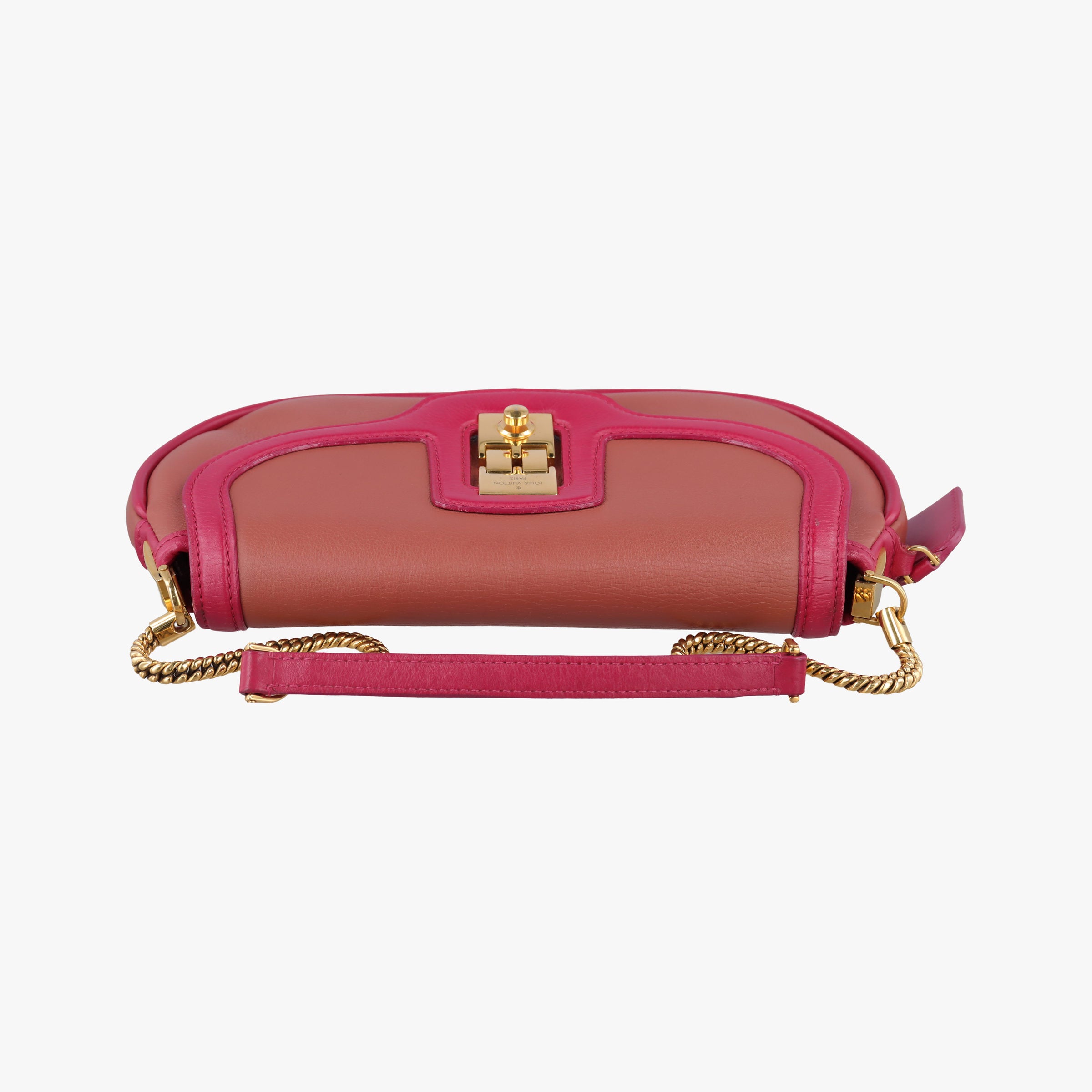 Pre-owned Louis Vuitton Art Deco Baguette Terre Calfskin Leather  shoulderbag | stylenewstar