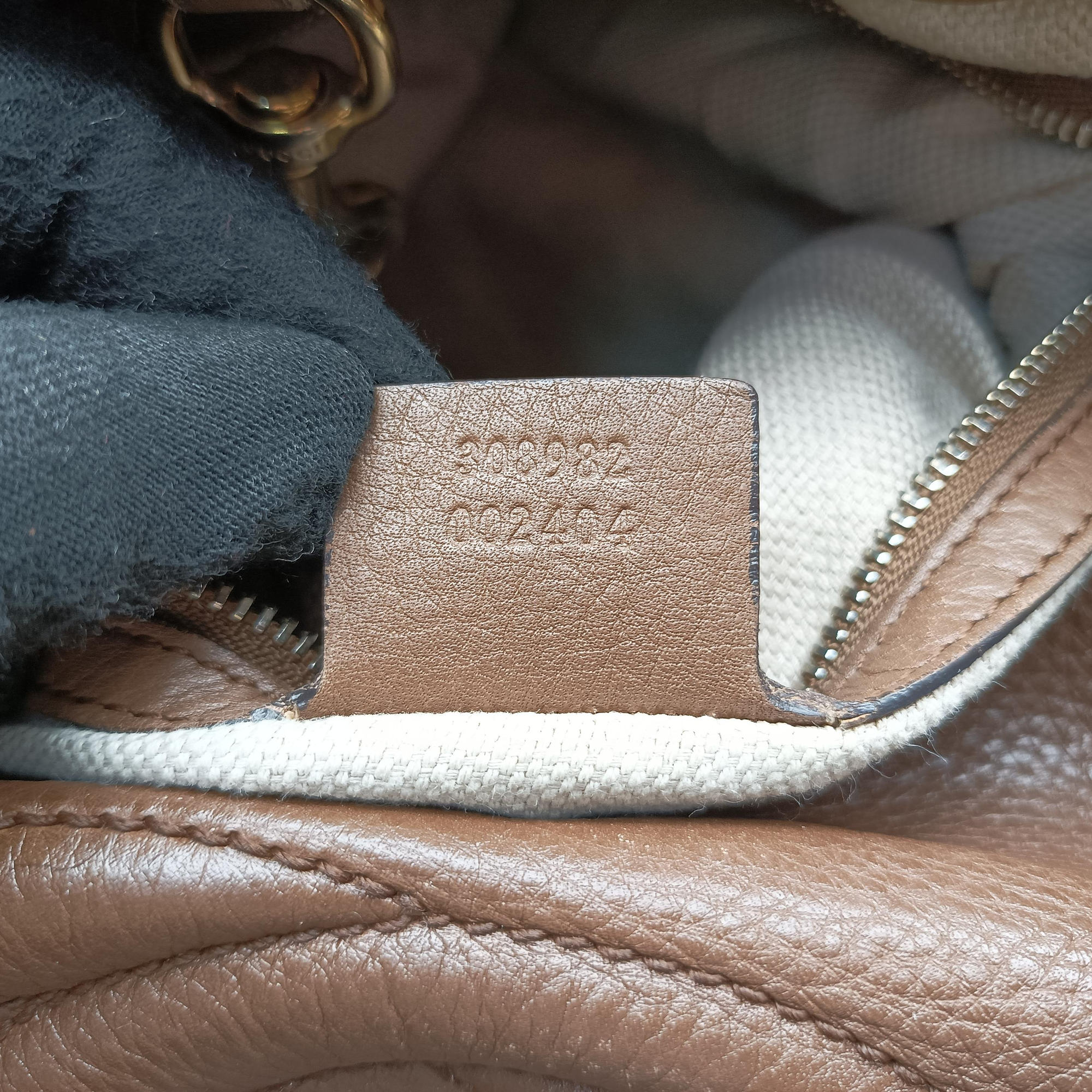 Pre-owned Gucci Soho Brown leather 308982 shoulderbag | stylenewstar