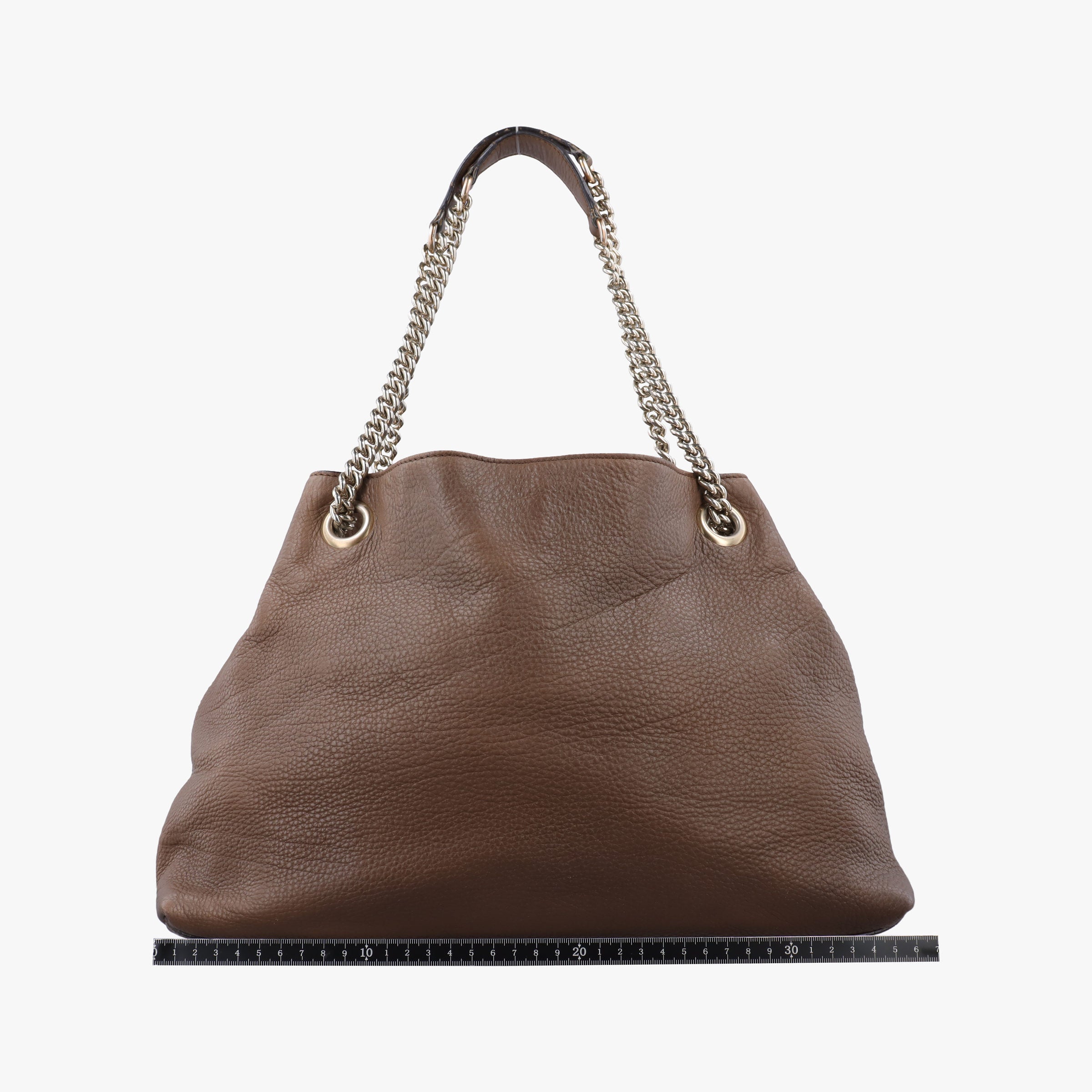 Pre-owned Gucci Soho Brown leather 308982 shoulderbag | stylenewstar