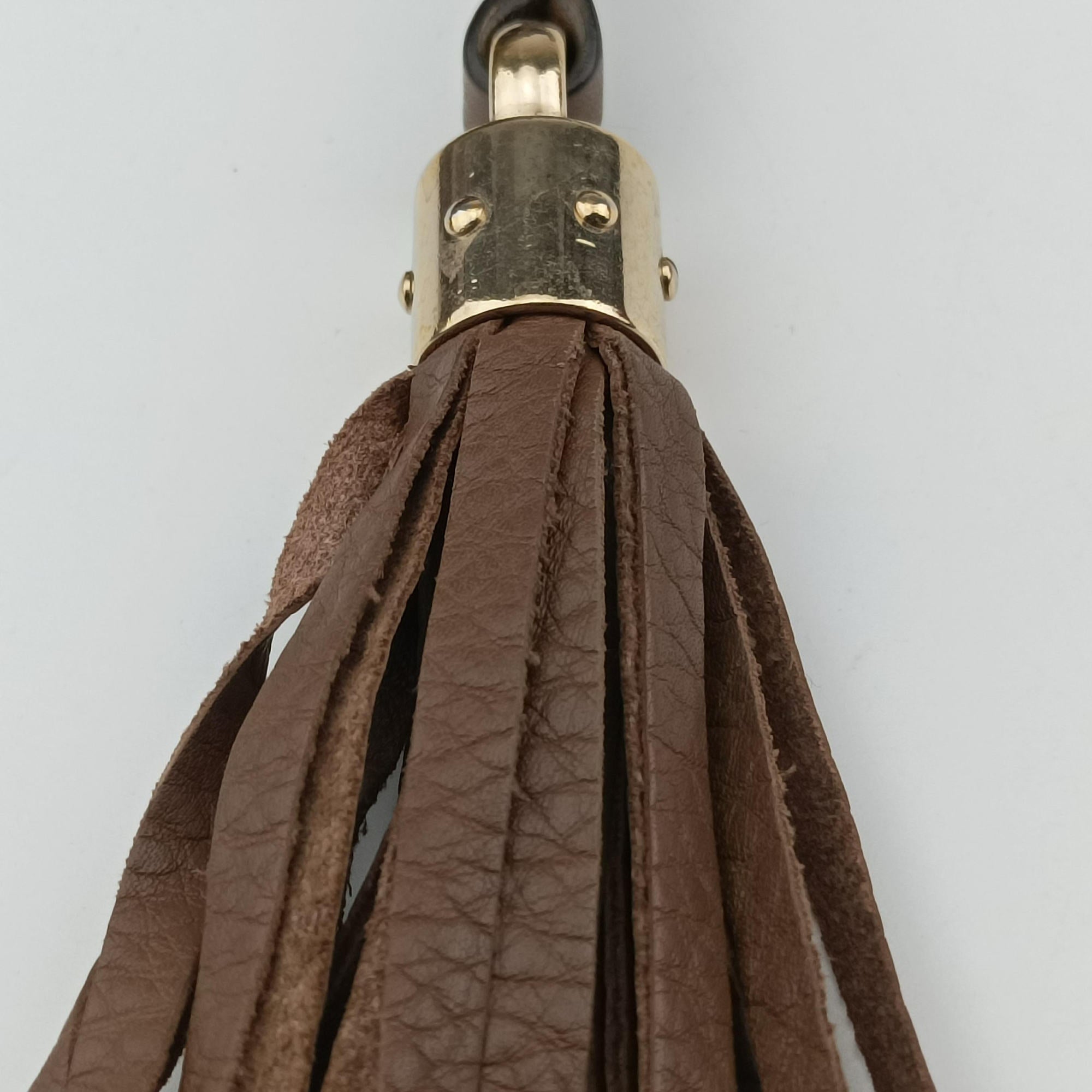 Pre-owned Gucci Soho Brown leather 308982 shoulderbag | stylenewstar