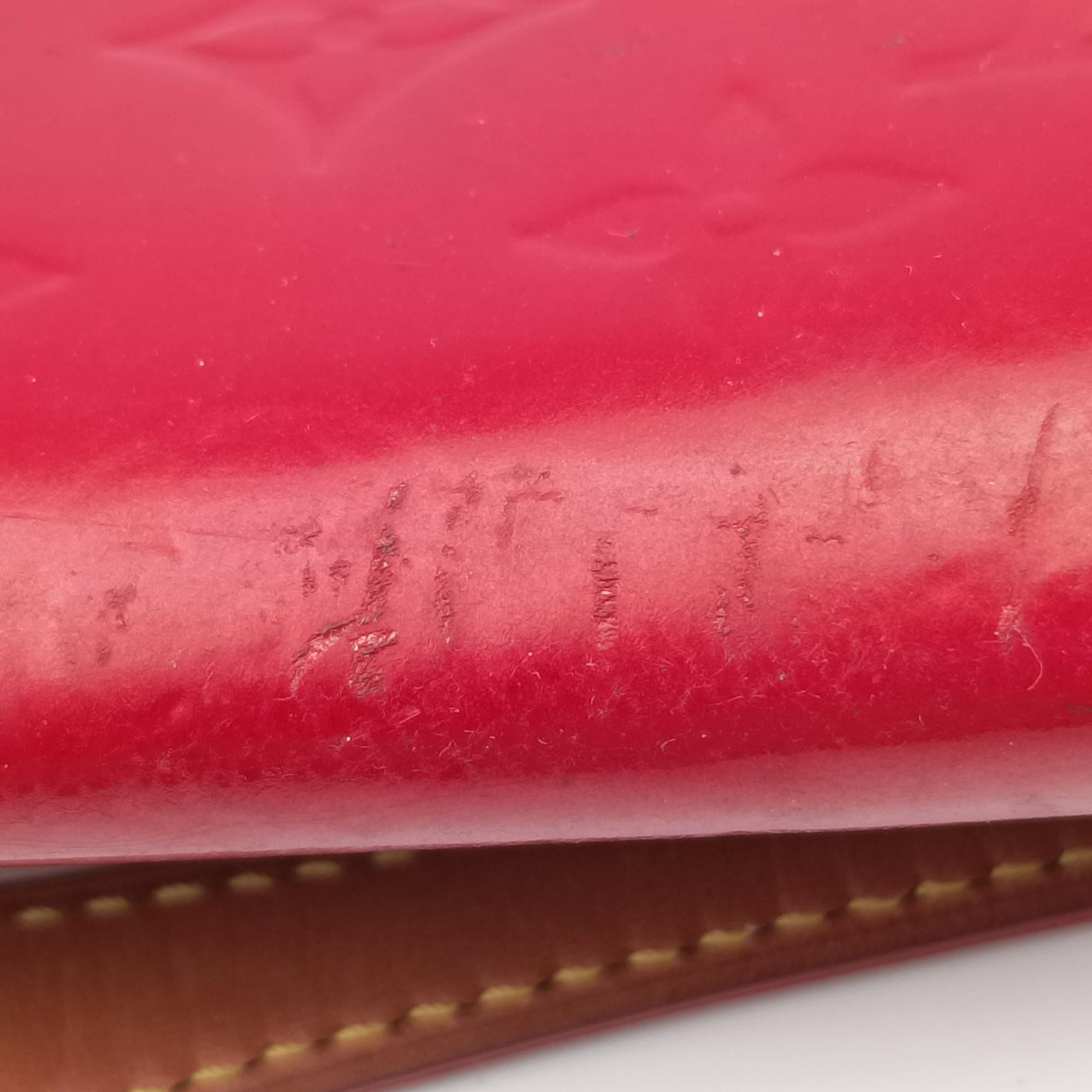 Pre-owned Louis Vuitton Sunset Boulevard Pomme d'Amour Vernis M93543 handbag | stylenewstar