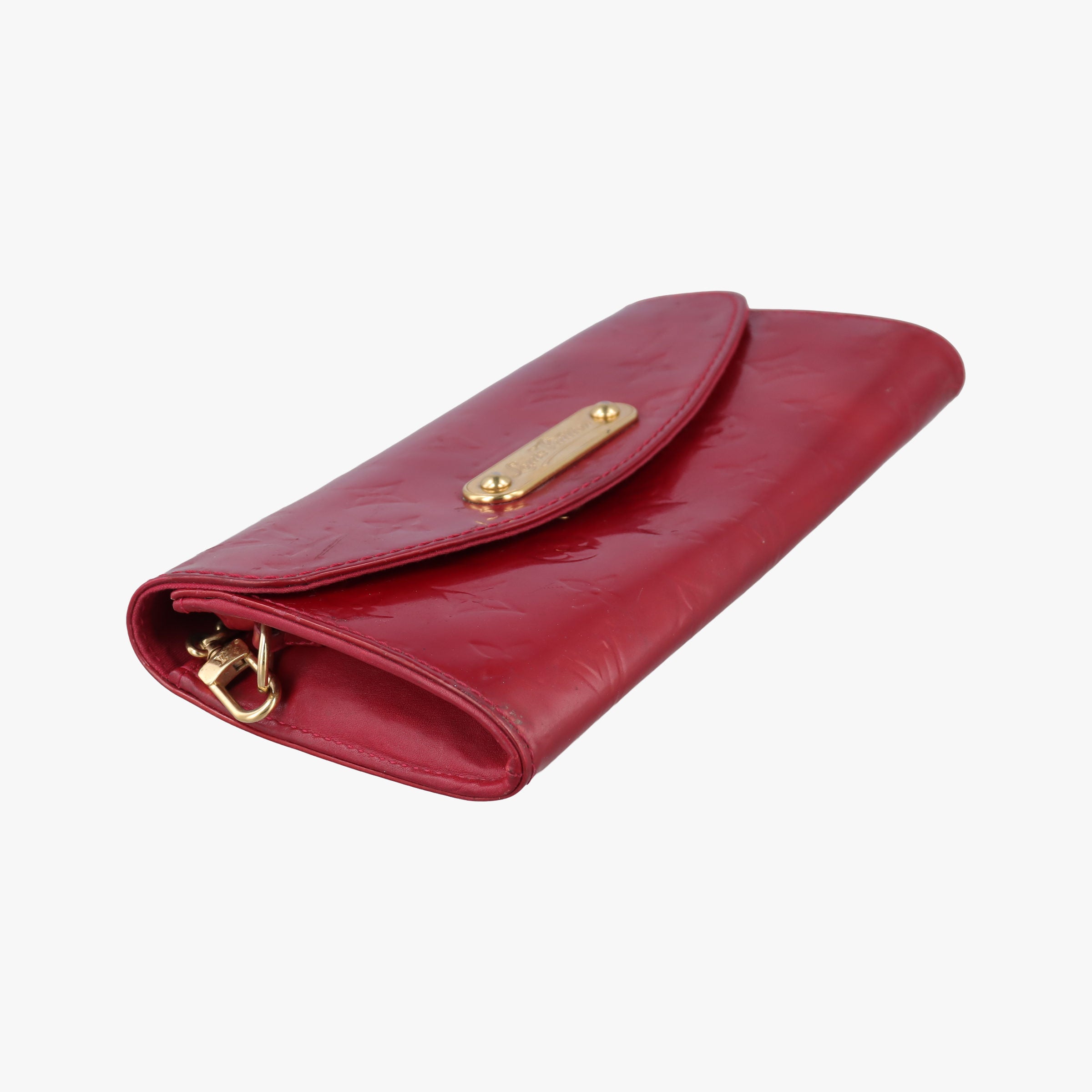 Pre-owned Louis Vuitton Sunset Boulevard Pomme d'Amour Vernis M93543 handbag | stylenewstar