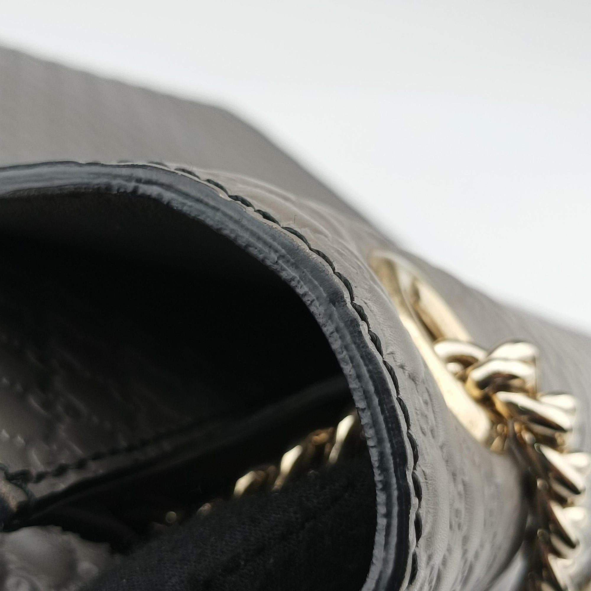 Pre-owned Gucci Emily Grey Leather 449635 shoulderbag | stylenewstar