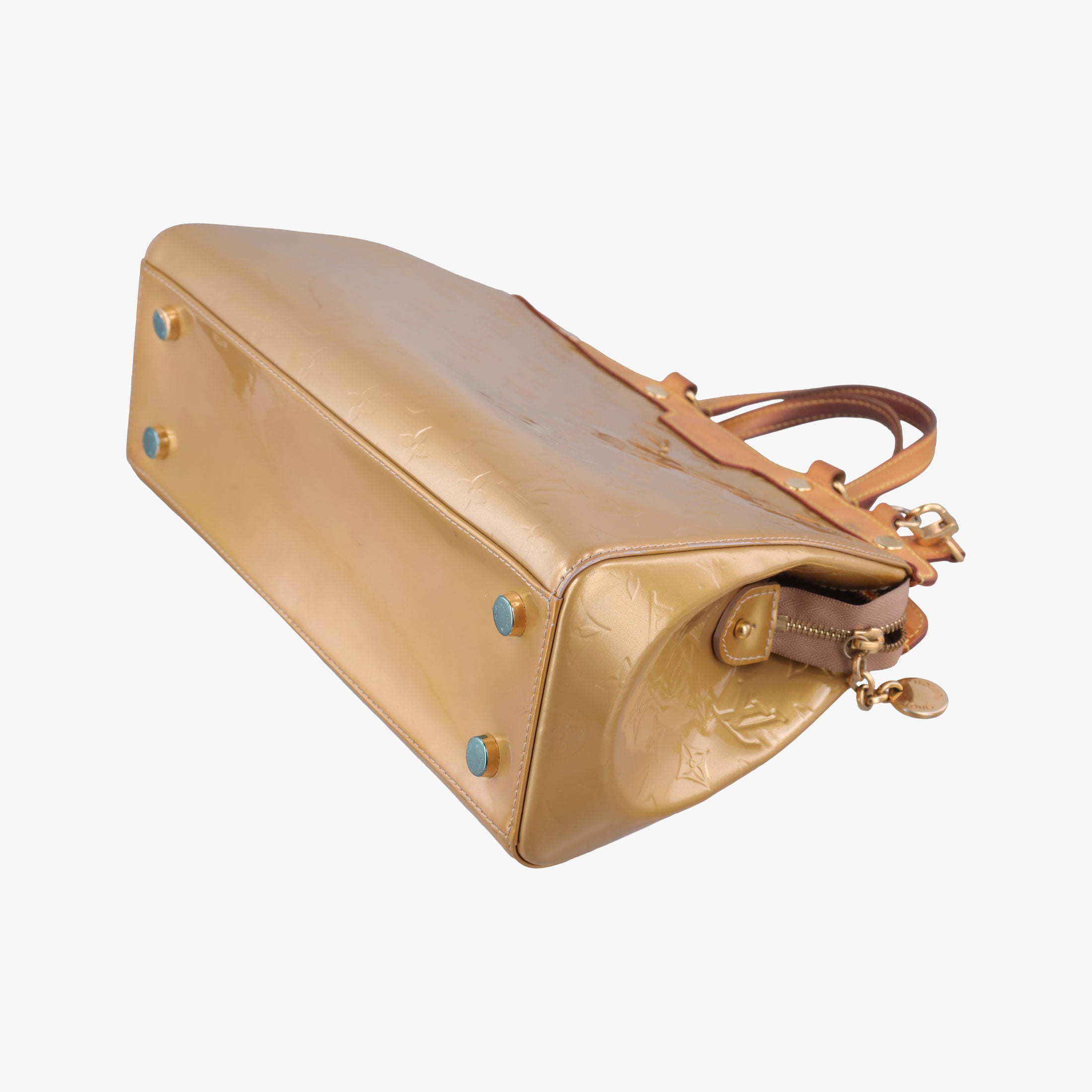Vintage Louis Vuitton Brea MM Beige Poodle Vernis M91755 shoulderbag | stylenewstar