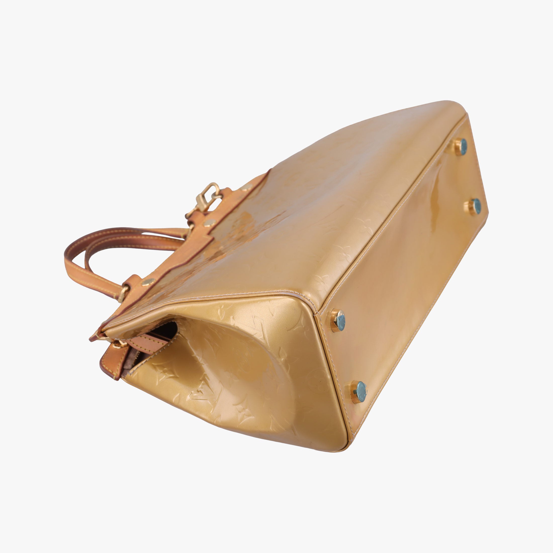Vintage Louis Vuitton Brea MM Beige Poodle Vernis M91755 shoulderbag | stylenewstar