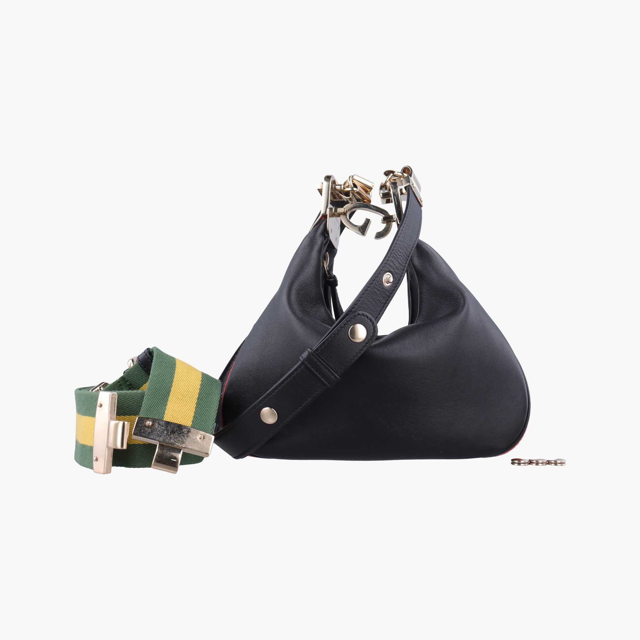 Secondhand Gucci ATTACHE Black Leather 699409 shoulderbag | stylenewstar
