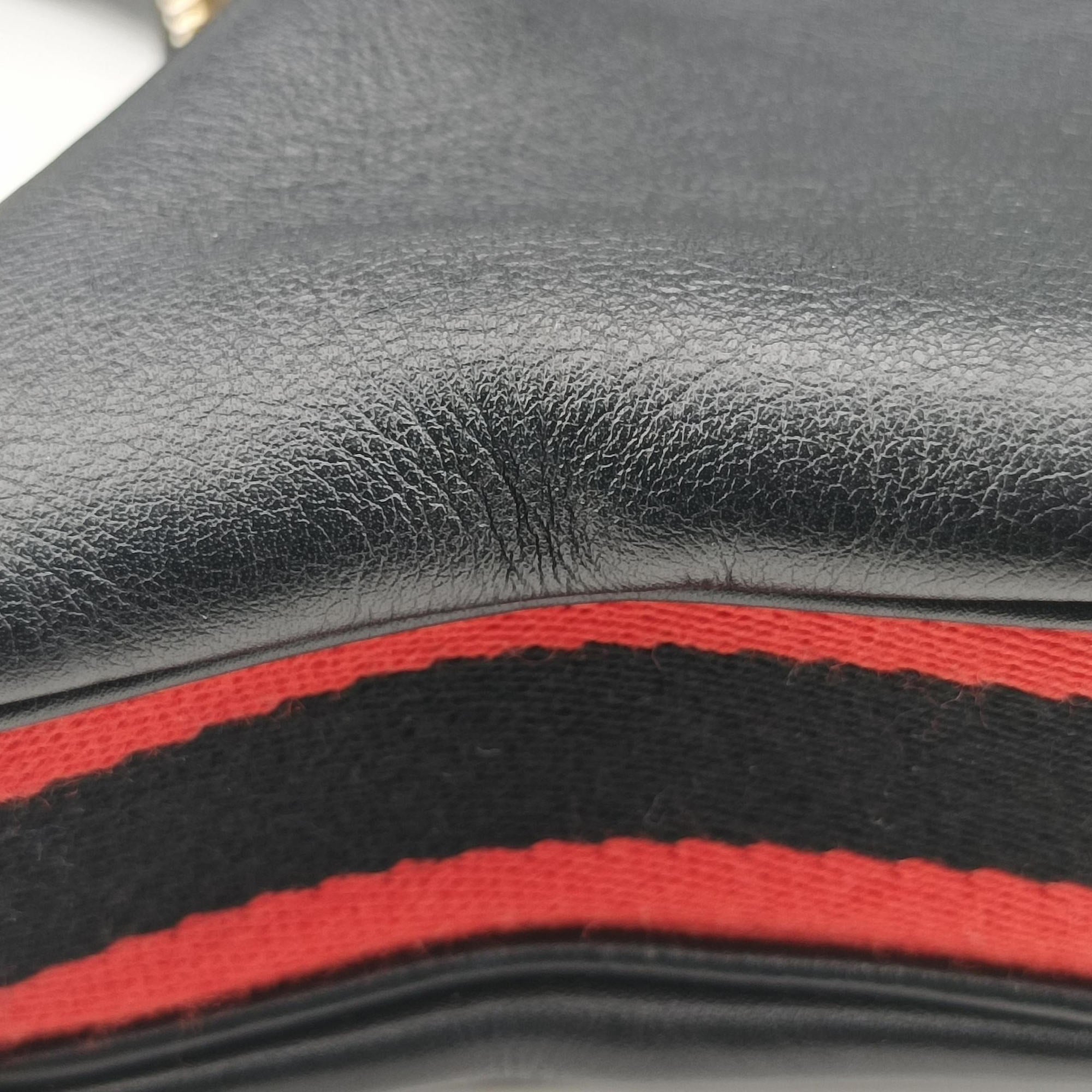 Secondhand Gucci ATTACHE Black Leather 699409 shoulderbag | stylenewstar
