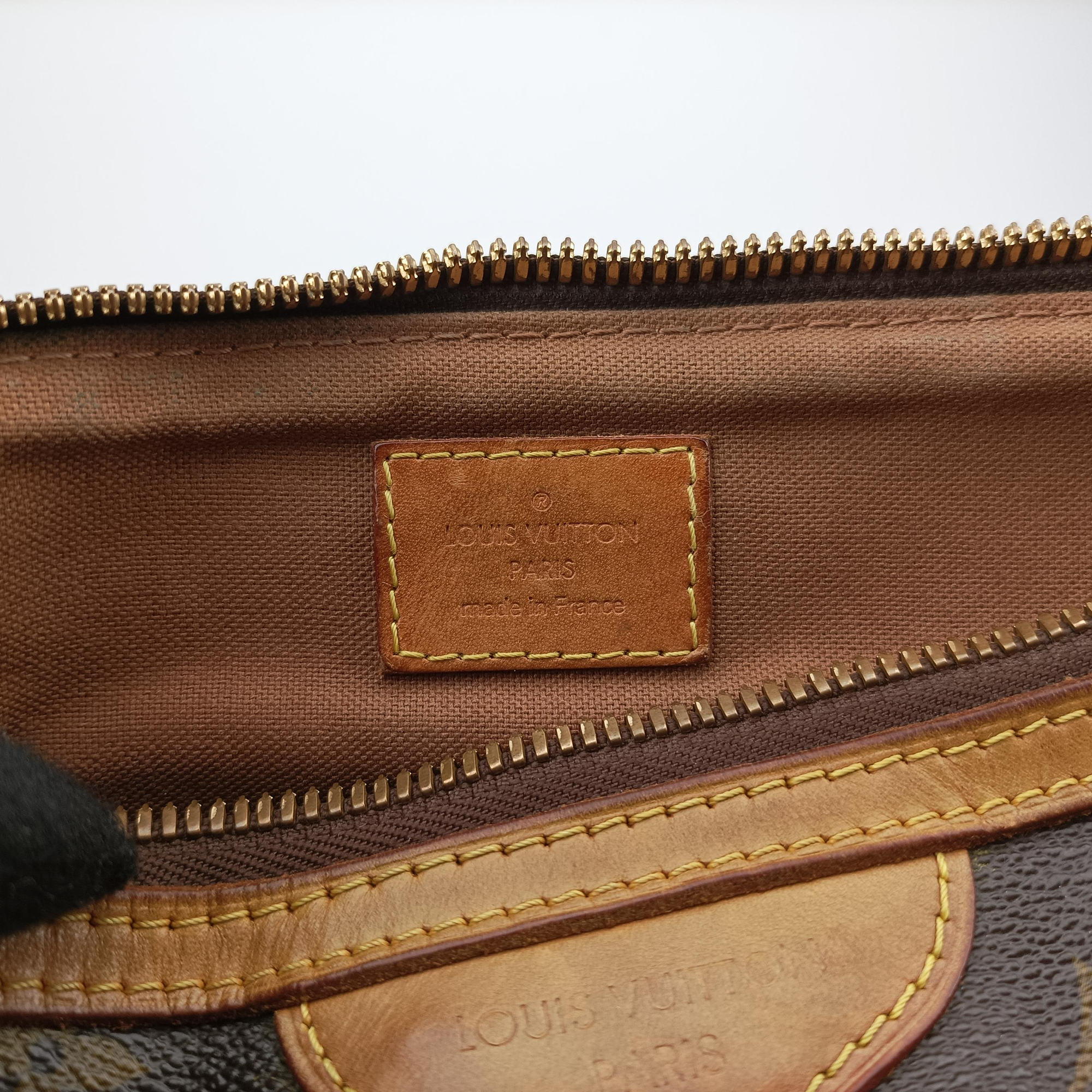 Pre-owned Louis Vuitton PALERMO PM Brown Monogram Canvas M40145 handbag | stylenewstar