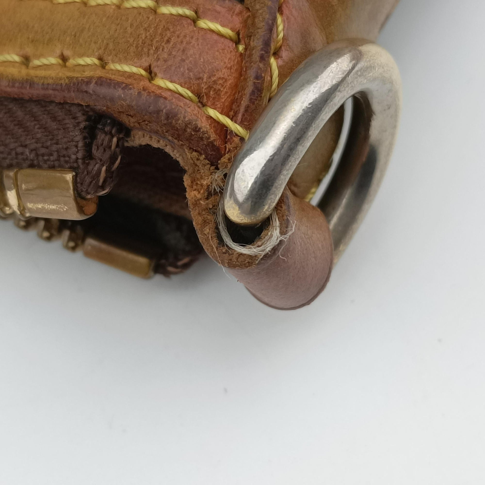 Pre-owned Louis Vuitton PALERMO PM Brown Monogram Canvas M40145 handbag | stylenewstar