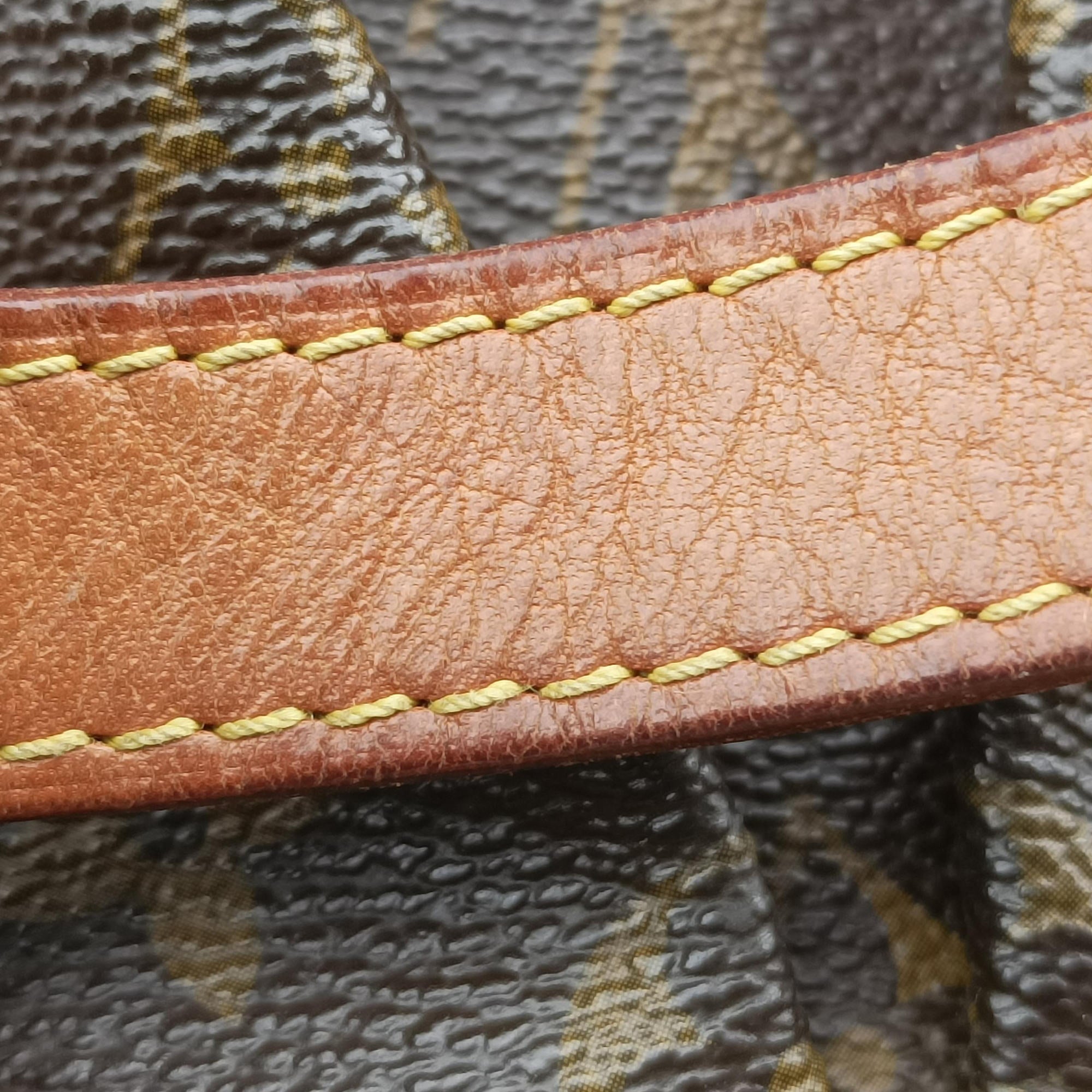 Pre-owned Louis Vuitton PALERMO PM Brown Monogram Canvas M40145 handbag | stylenewstar