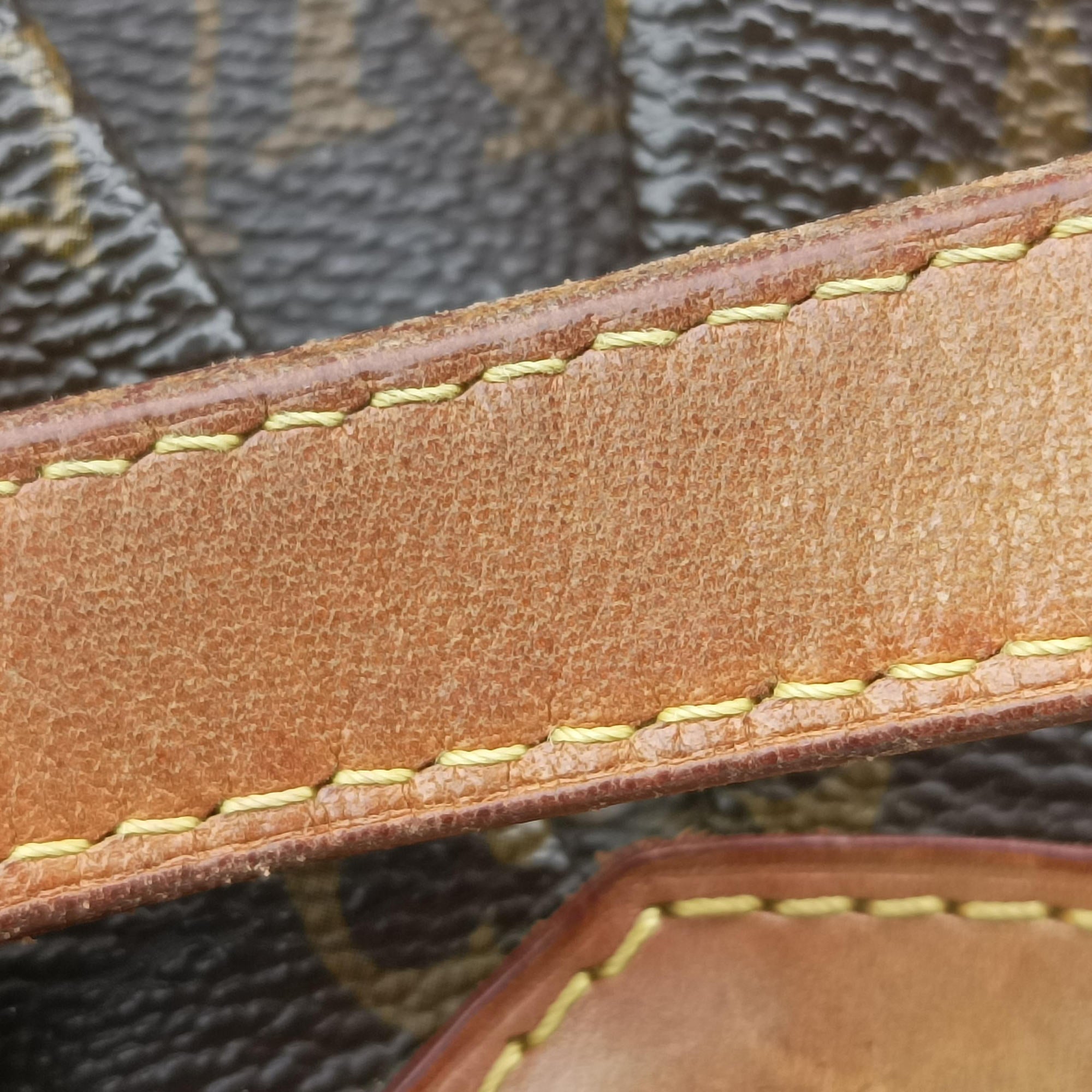 Pre-owned Louis Vuitton PALERMO PM Brown Monogram Canvas M40145 handbag | stylenewstar
