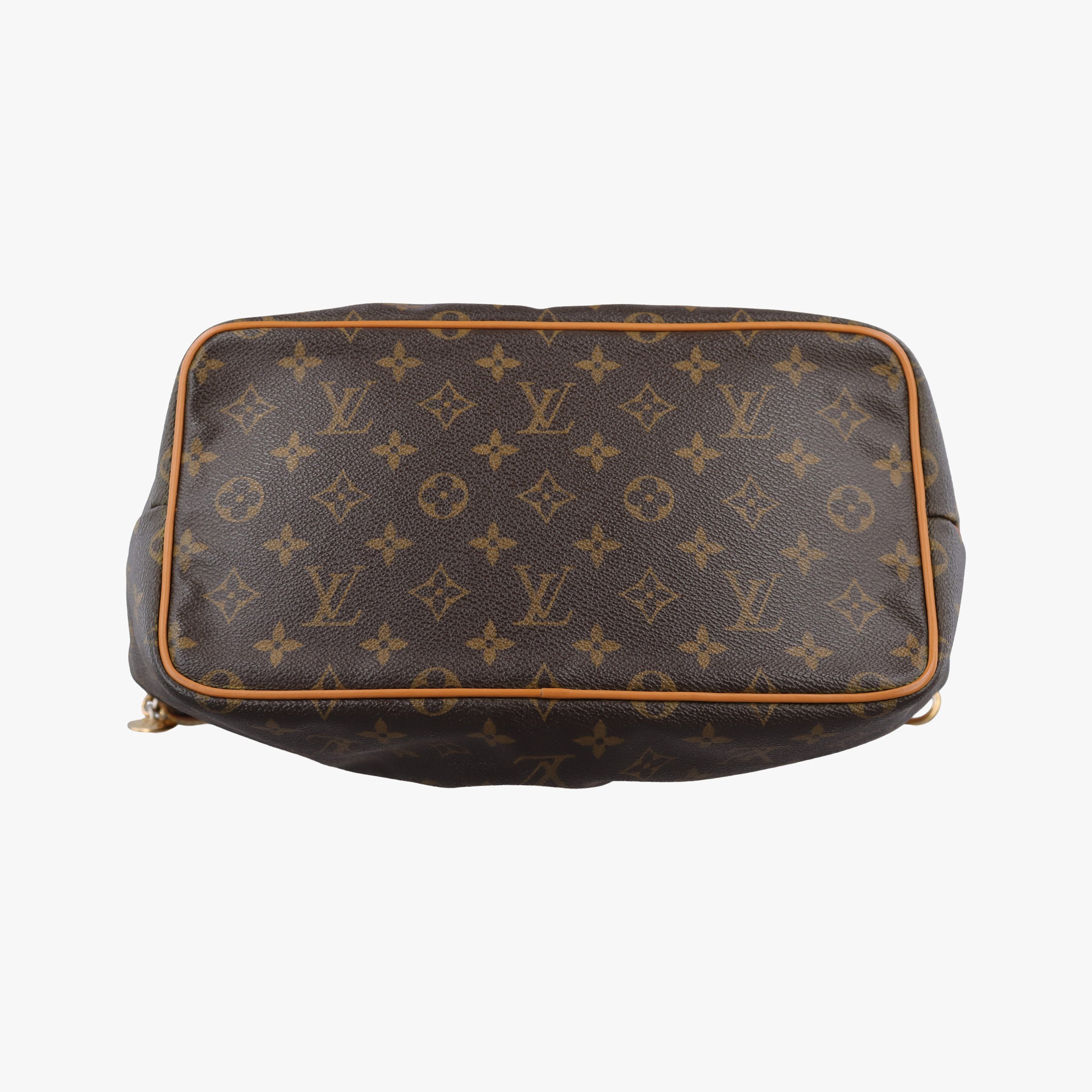 Pre-owned Louis Vuitton PALERMO PM Brown Monogram Canvas M40145 handbag | stylenewstar
