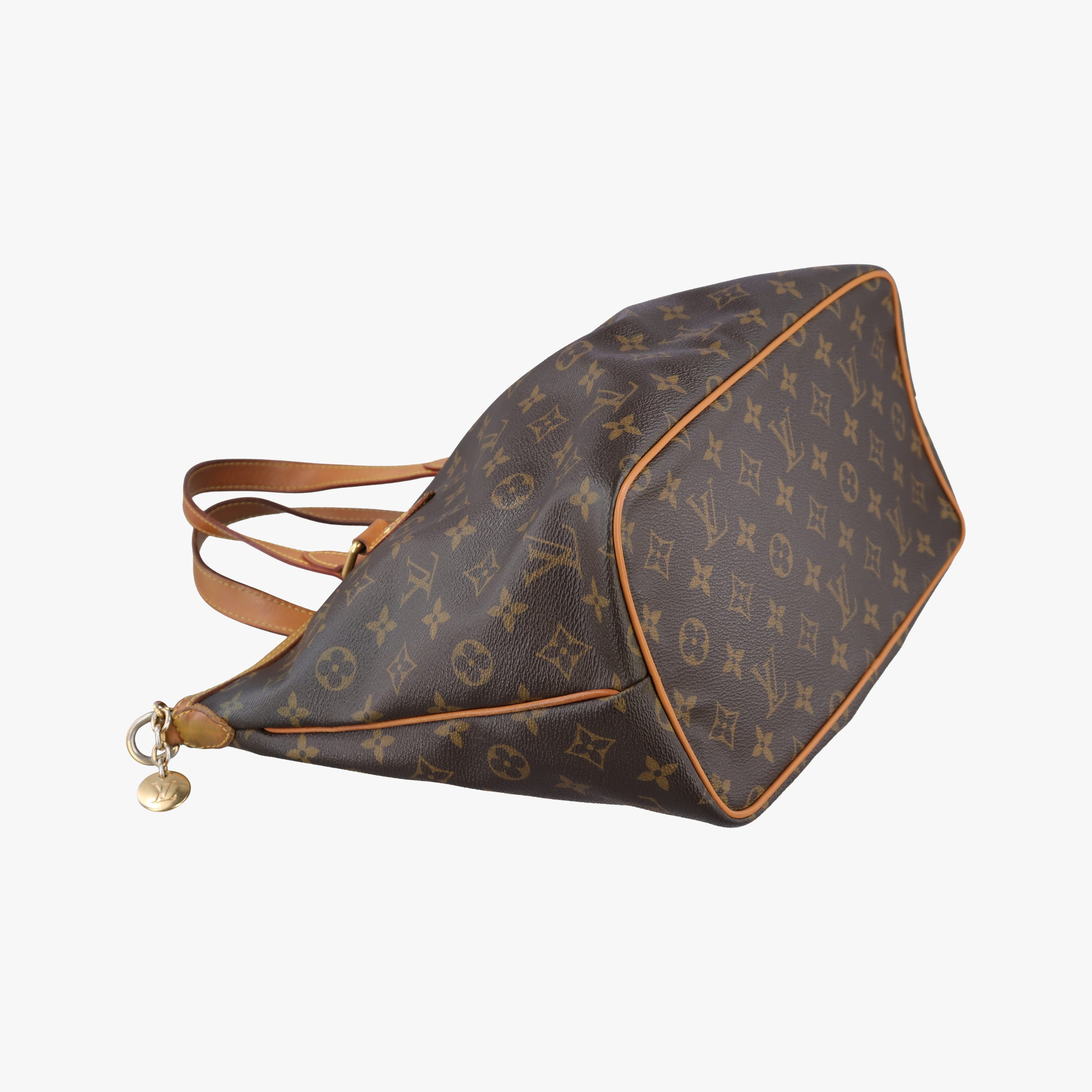 Pre-owned Louis Vuitton PALERMO PM Brown Monogram Canvas M40145 handbag | stylenewstar