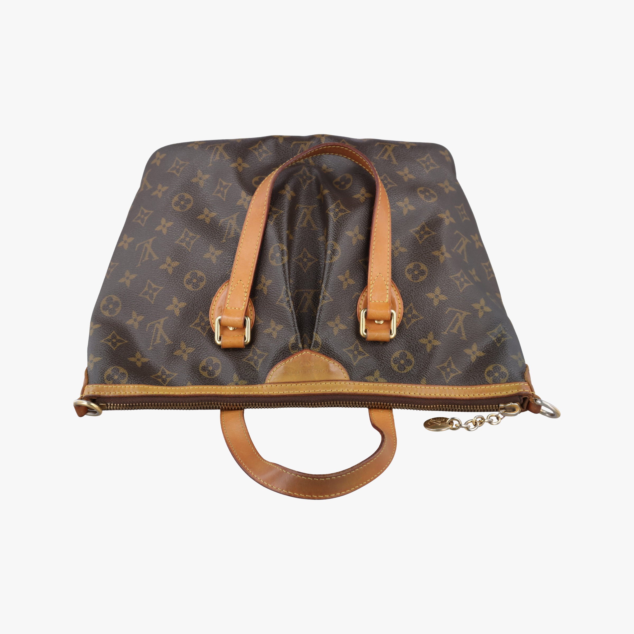 Pre-owned Louis Vuitton PALERMO PM Brown Monogram Canvas M40145 handbag | stylenewstar