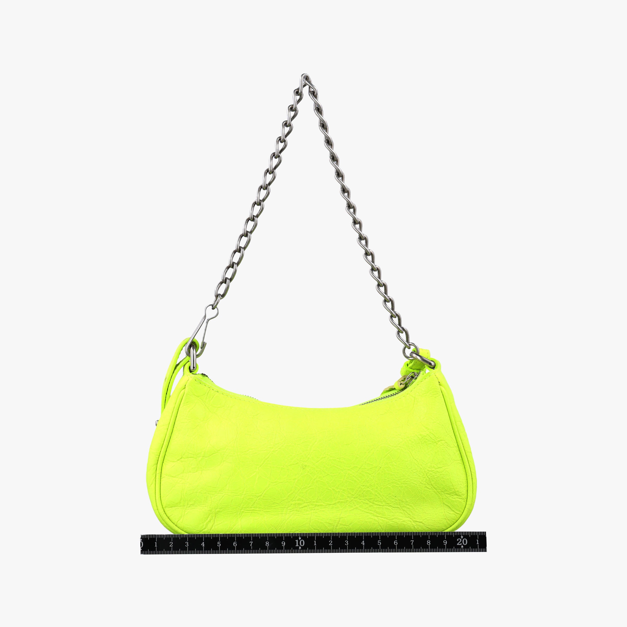 Vintage Balenciaga Le Cagole Green lambskin  handbag | stylenewstar