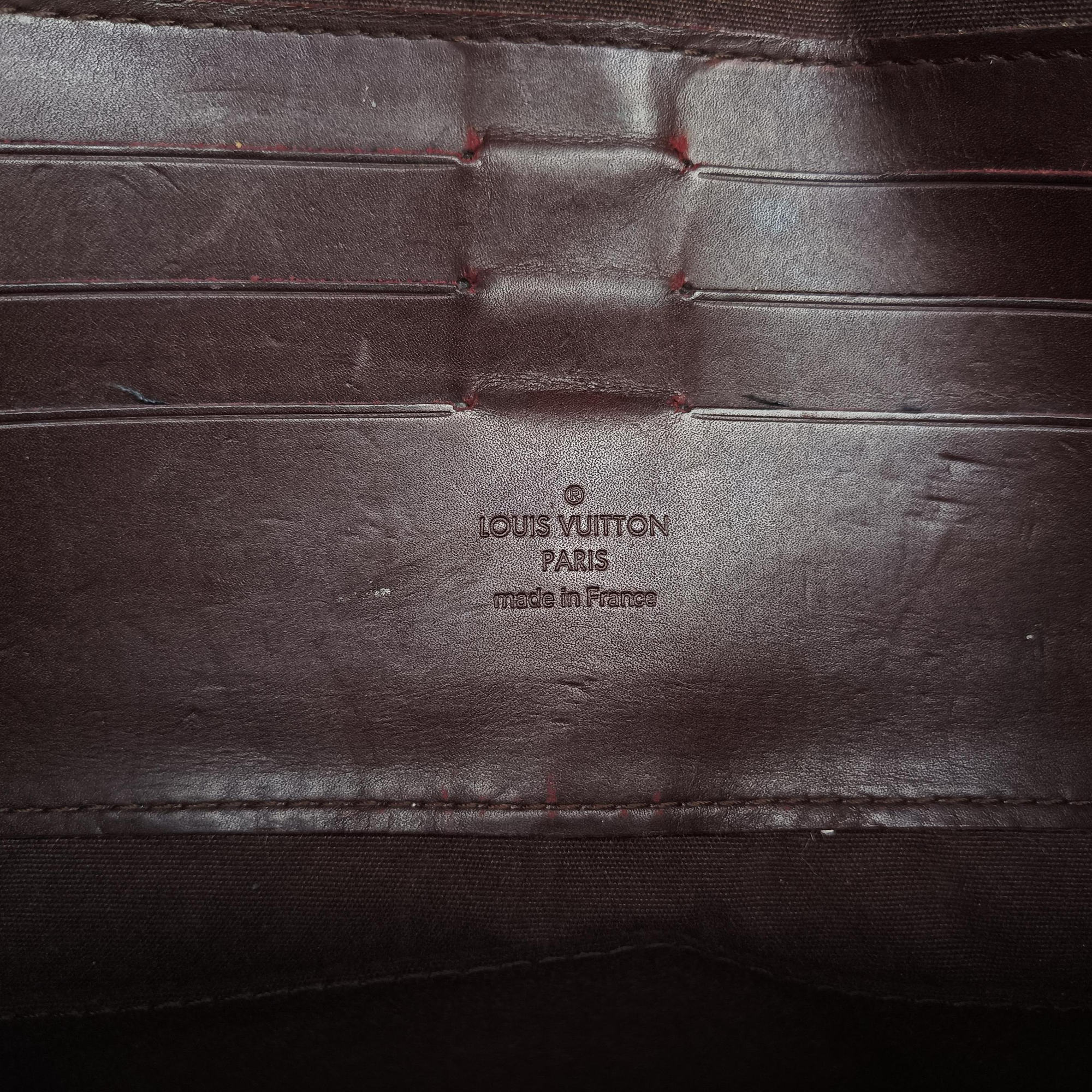 Pre-owned Louis Vuitton Sunset Boulevard Amarante Vernis M93542 shoulderbag | stylenewstar