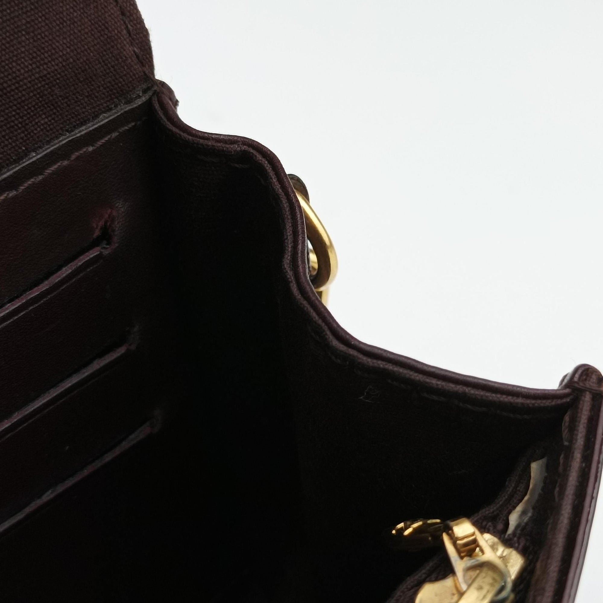 Pre-owned Louis Vuitton Sunset Boulevard Amarante Vernis M93542 shoulderbag | stylenewstar