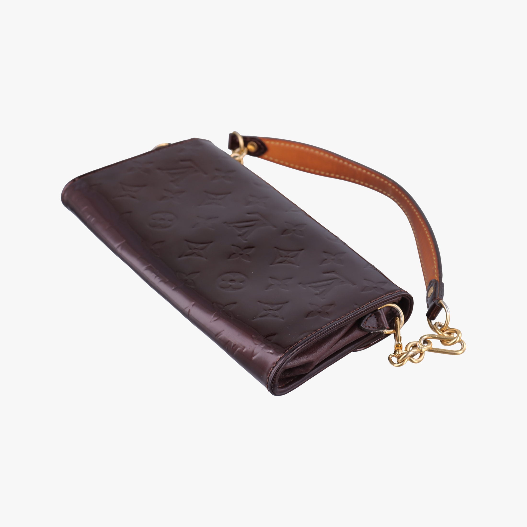 Pre-owned Louis Vuitton Sunset Boulevard Amarante Vernis M93542 shoulderbag | stylenewstar