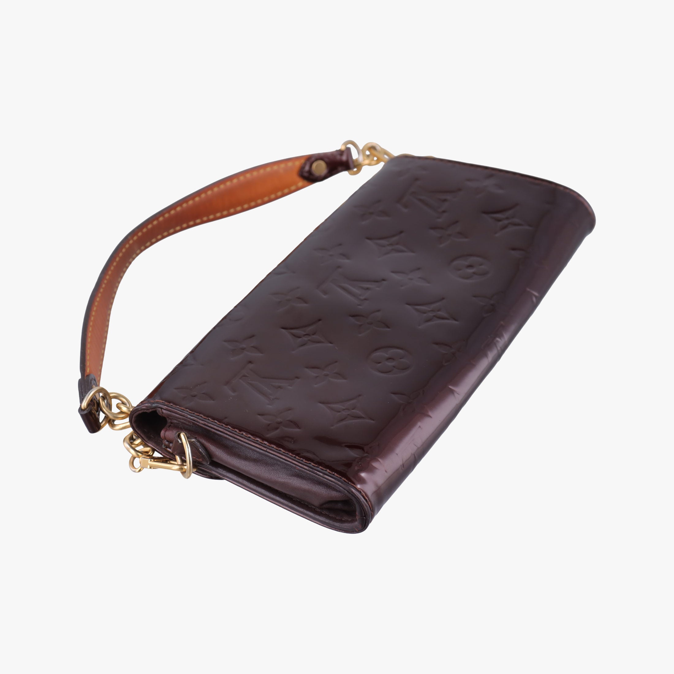 Pre-owned Louis Vuitton Sunset Boulevard Amarante Vernis M93542 shoulderbag | stylenewstar