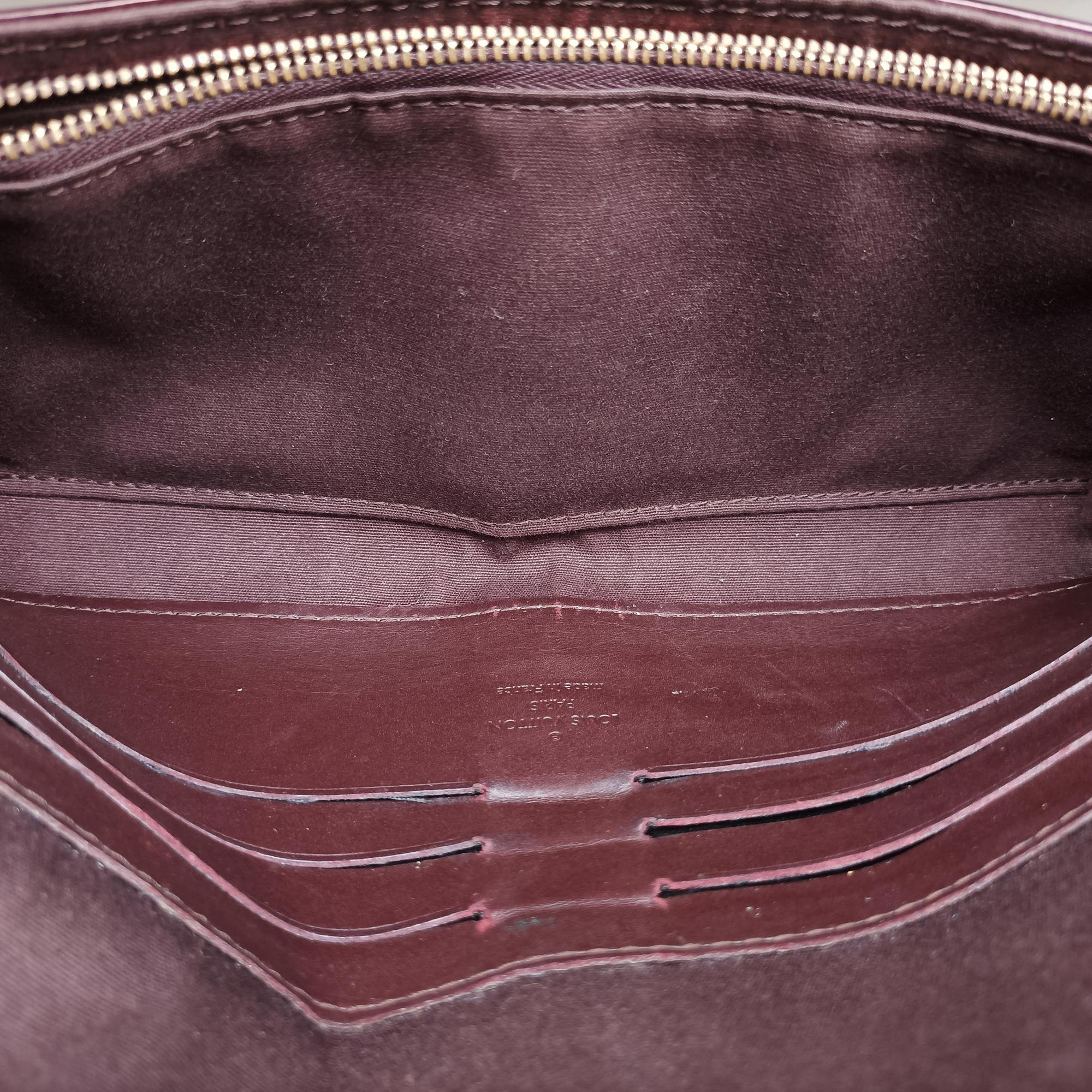 Pre-owned Louis Vuitton Sunset Boulevard Amarante Vernis M93542 shoulderbag | stylenewstar