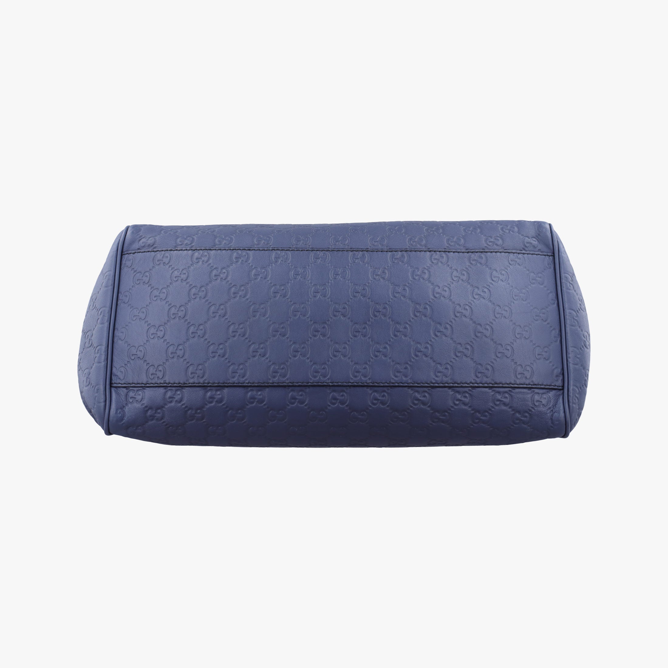 Pre-owned Gucci Emily Blue Leather 336757 shoulderbag | stylenewstar