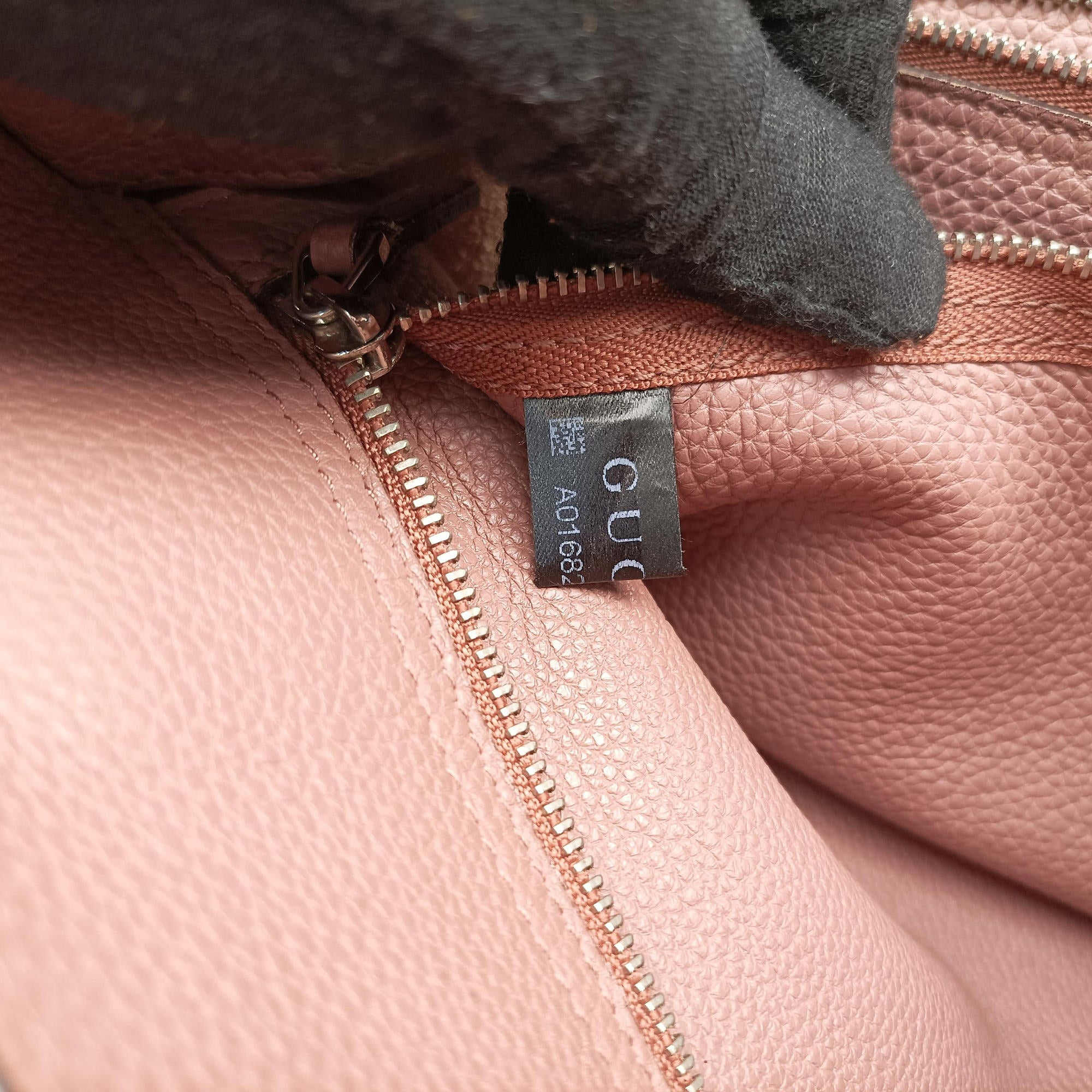 Pre-owned Gucci new jackie Antique Rose Leather 365460 shoulderbag | stylenewstar