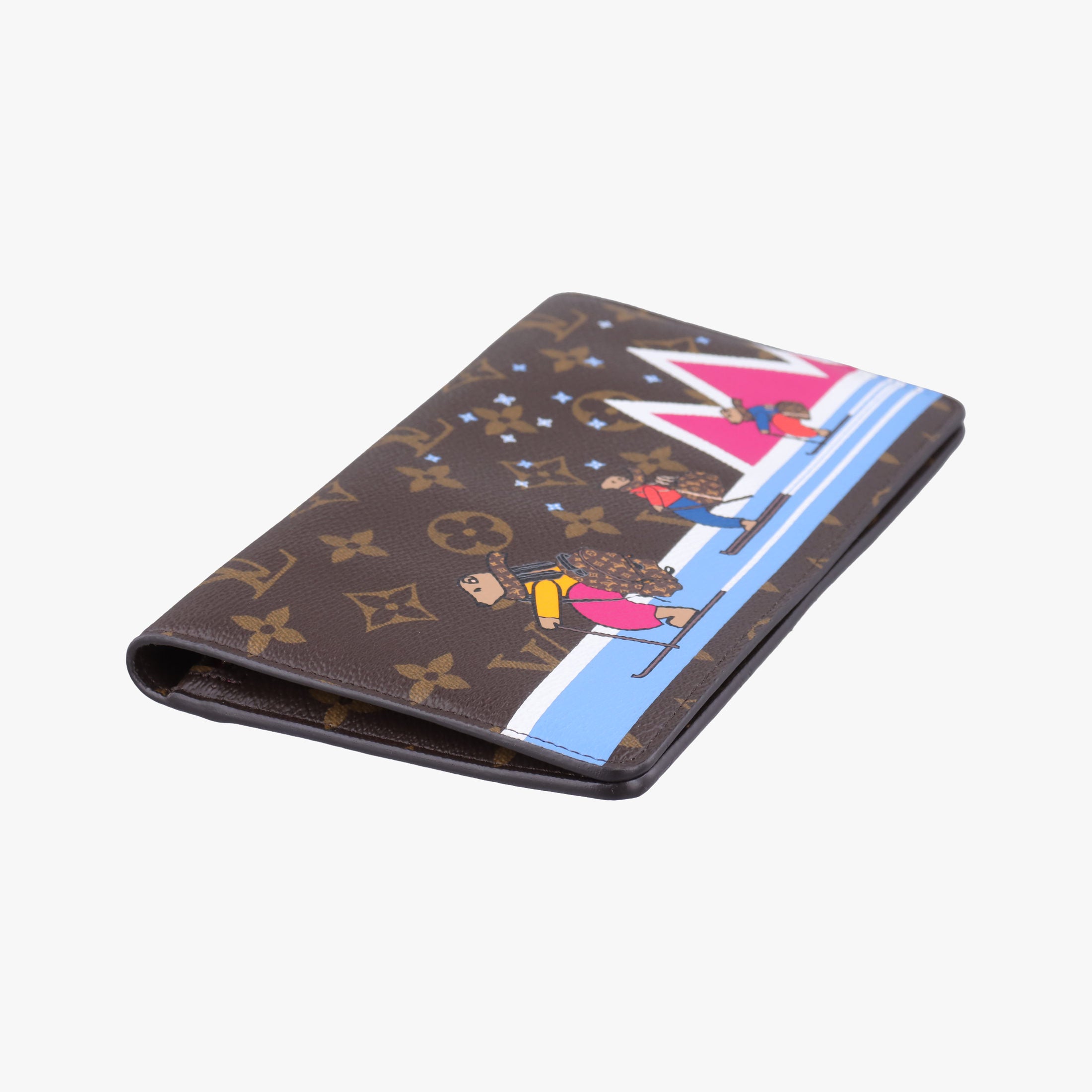 Pre-owned Louis Vuitton Pochette Weekend brown×multicolor Monogram Canvas M63857 shoulderbag | stylenewstar