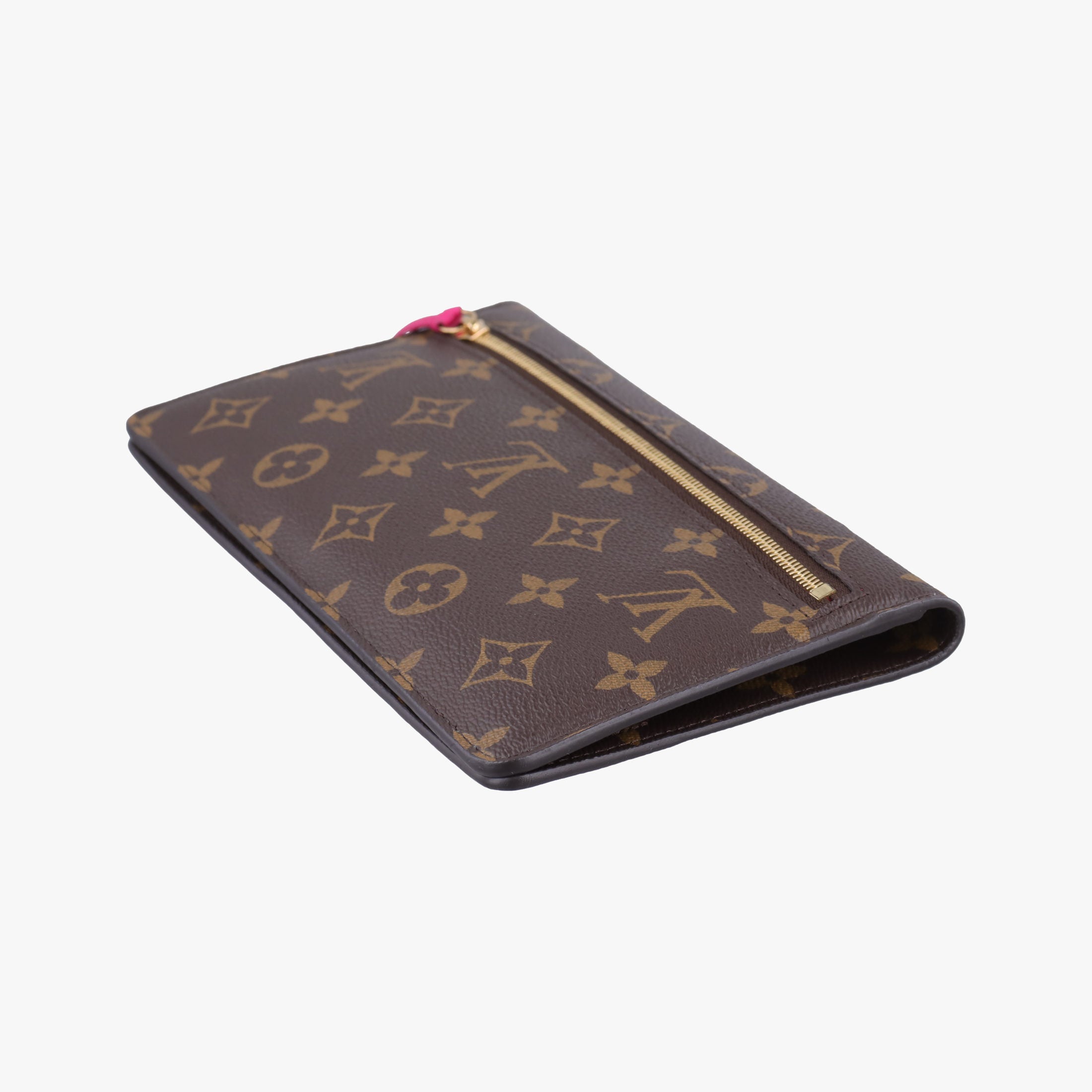 Pre-owned Louis Vuitton Pochette Weekend brown×multicolor Monogram Canvas M63857 shoulderbag | stylenewstar
