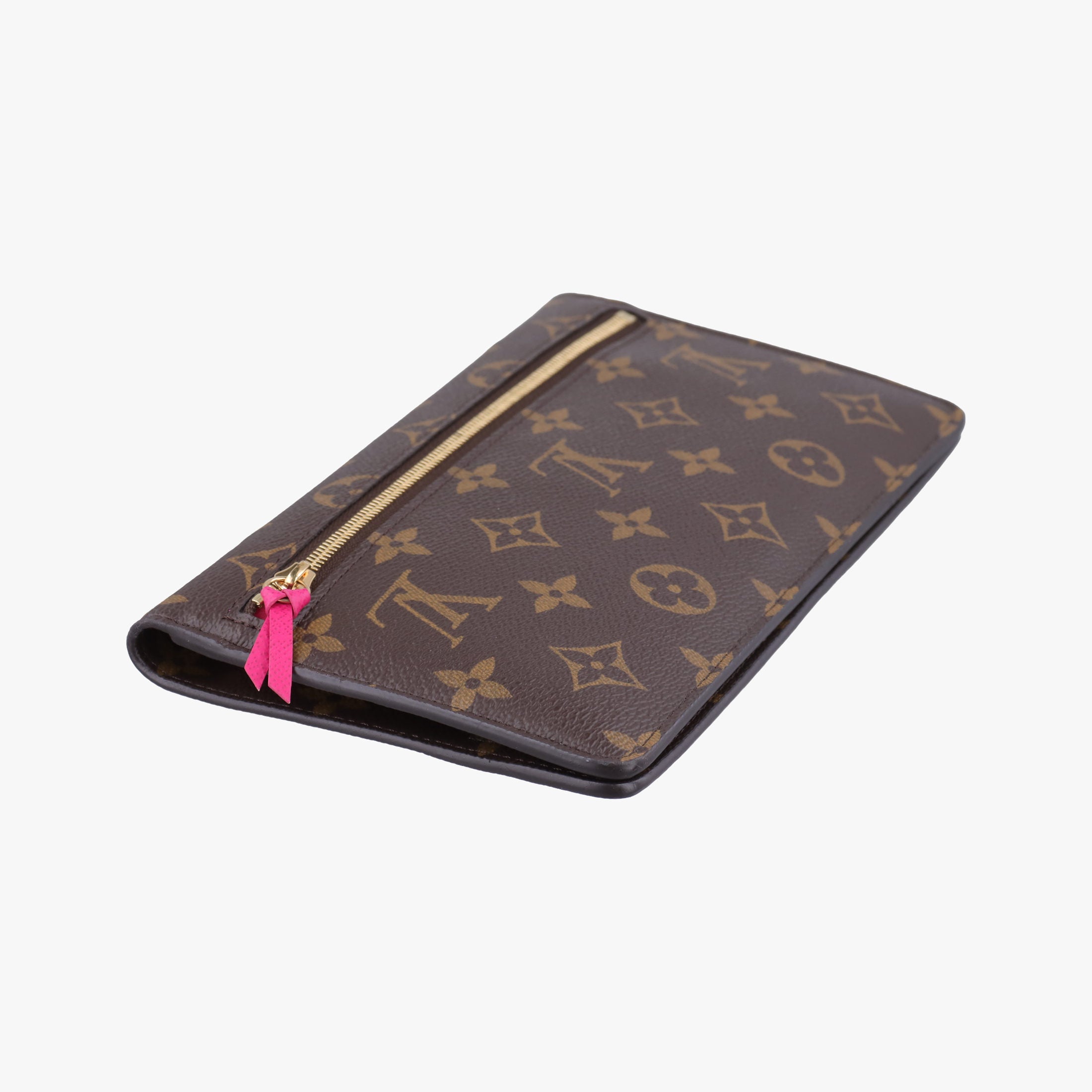 Pre-owned Louis Vuitton Pochette Weekend brown×multicolor Monogram Canvas M63857 shoulderbag | stylenewstar