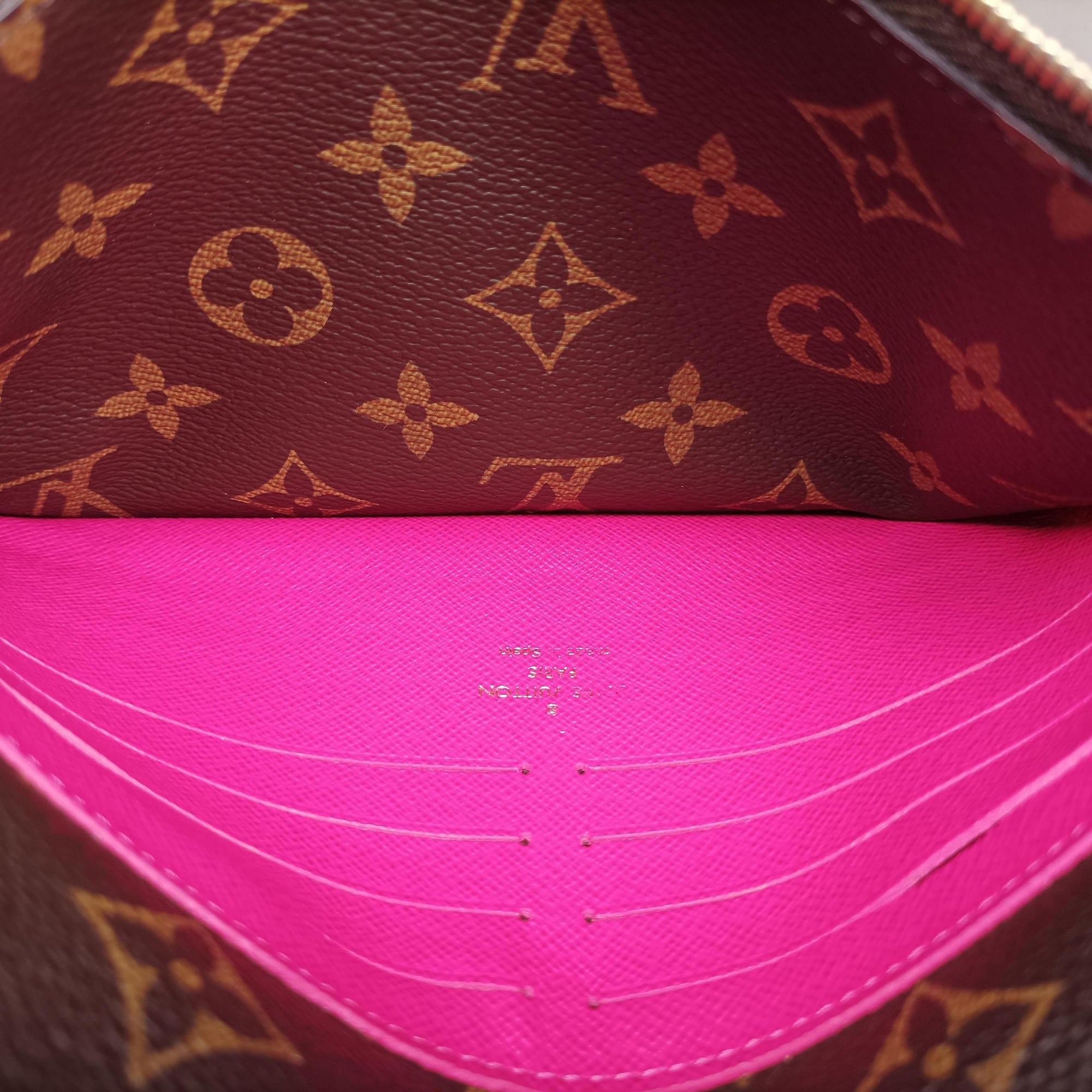Pre-owned Louis Vuitton Pochette Weekend brown×multicolor Monogram Canvas M63857 shoulderbag | stylenewstar