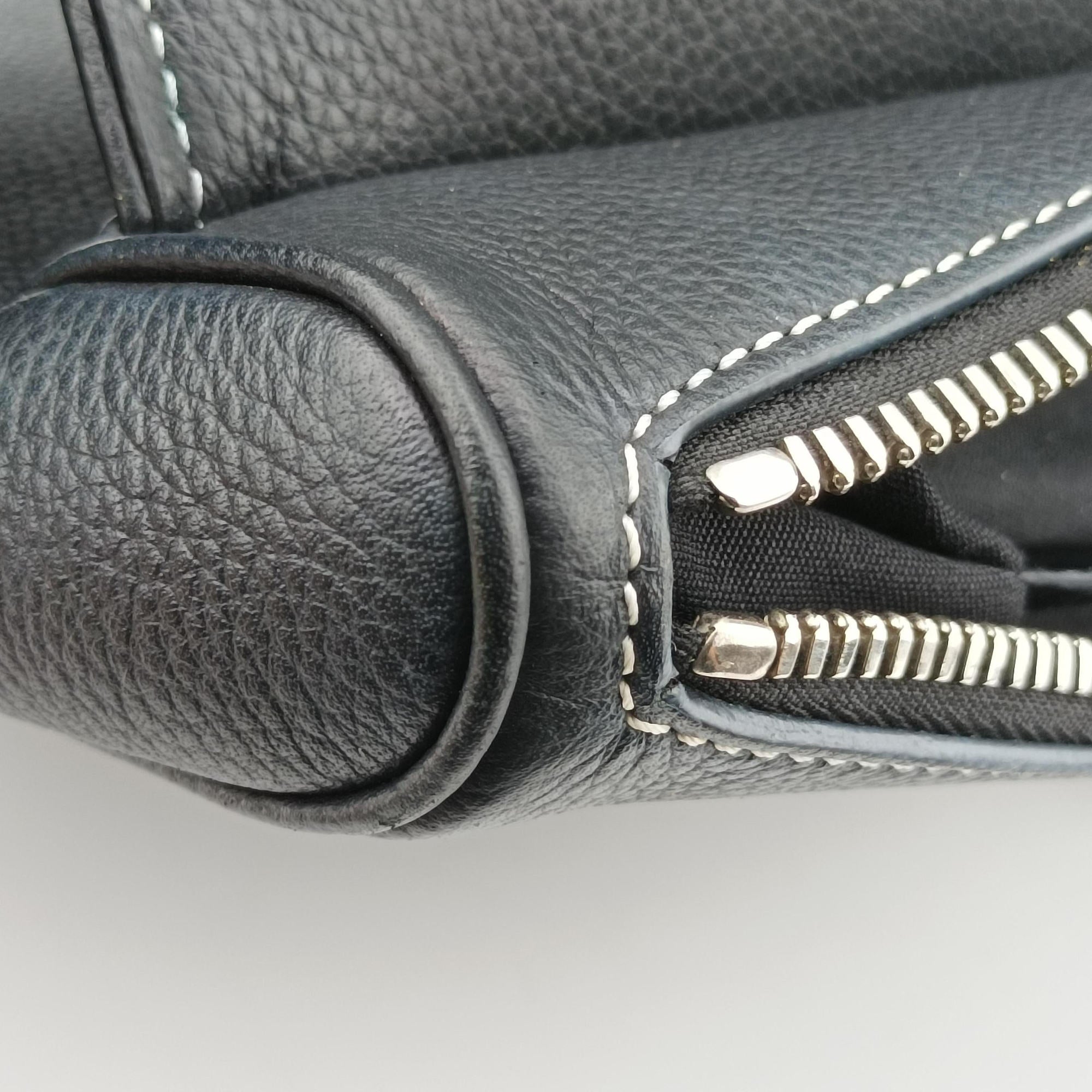 Pre-owned Christian Dior saddle bee Black Leather  crossbodybag | stylenewstar