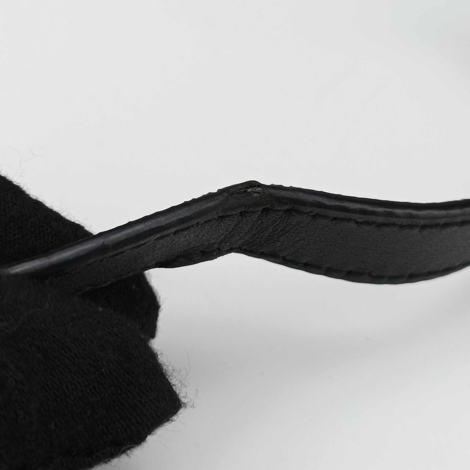Pre-owned Gucci Ophidia Black Suede×leather 517350 shoulderbag | stylenewstar