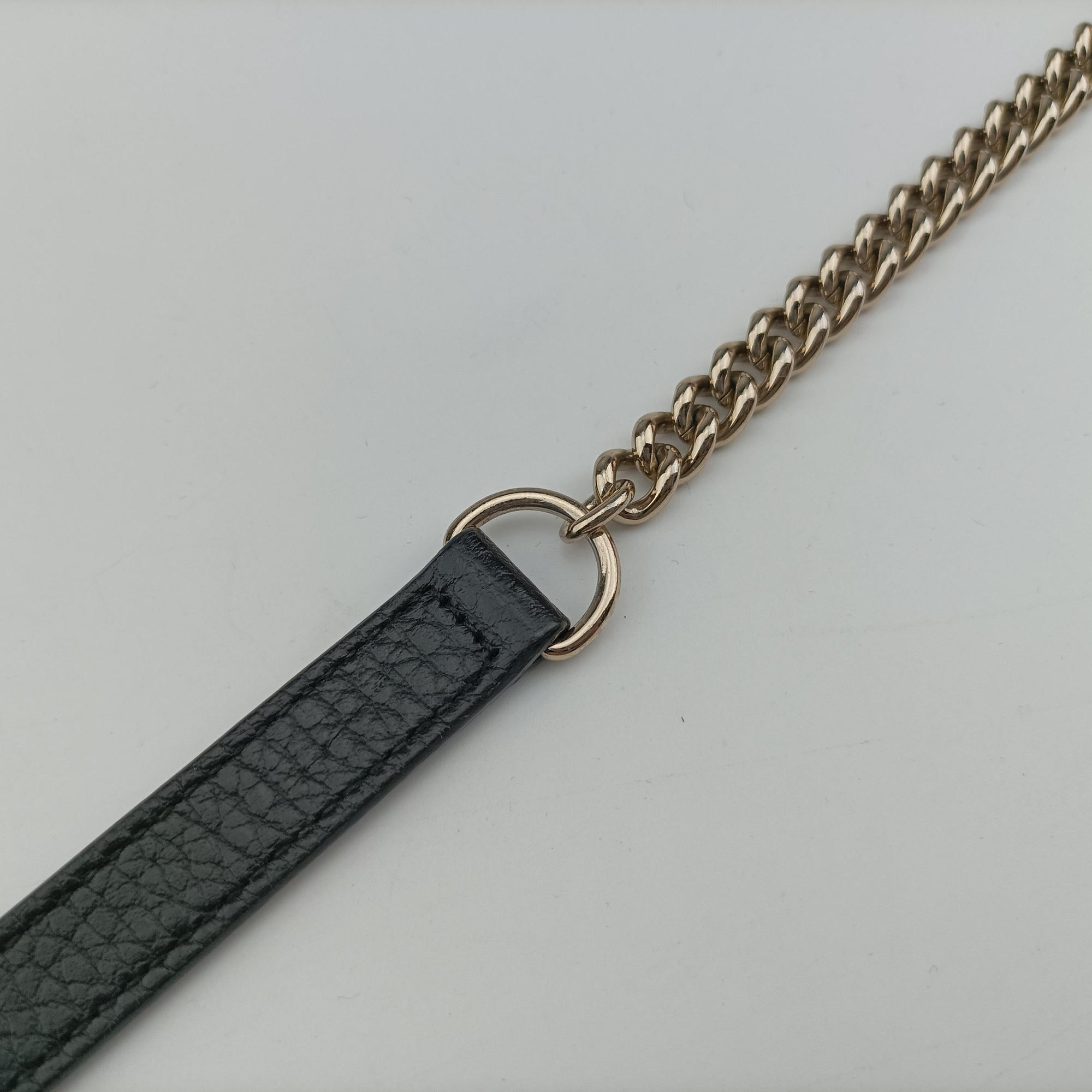 Vintage Gucci Interlocking G Black Leather 510314 shoulderbag | stylenewstar