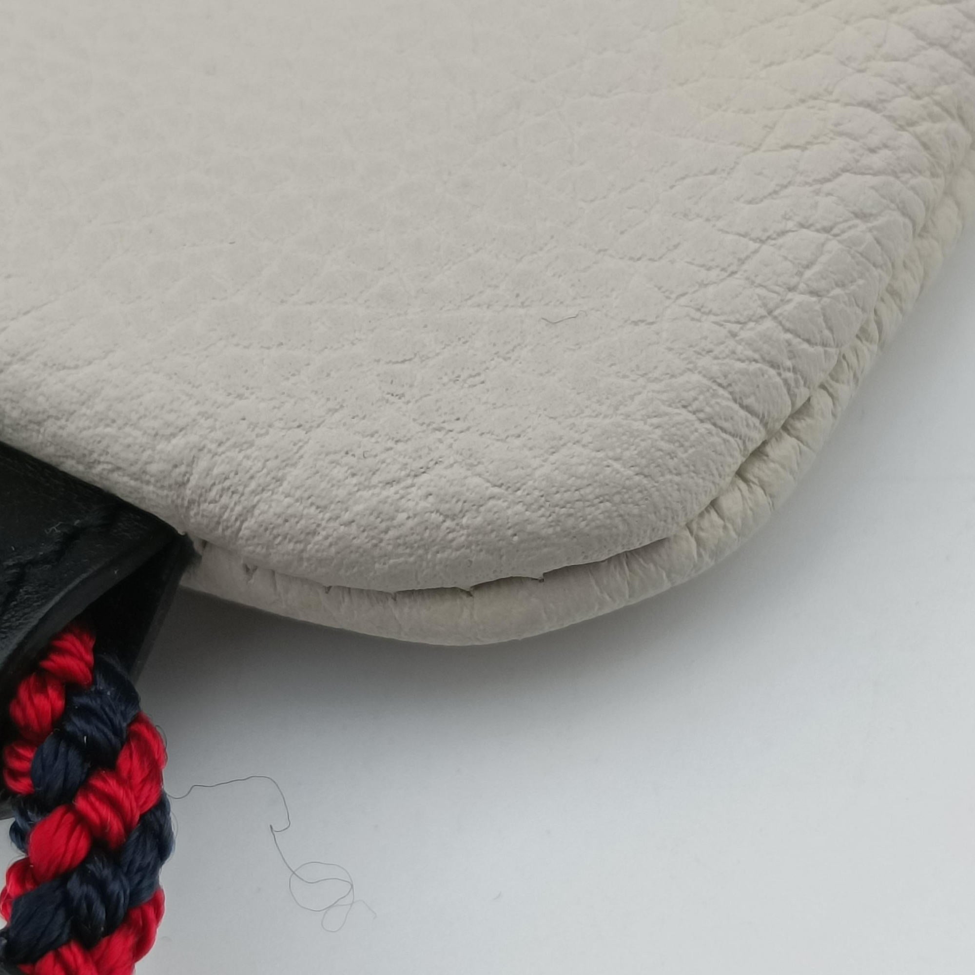 Pre-owned Gucci Gucci print White Leather 523586 backpack/rucksack | stylenewstar